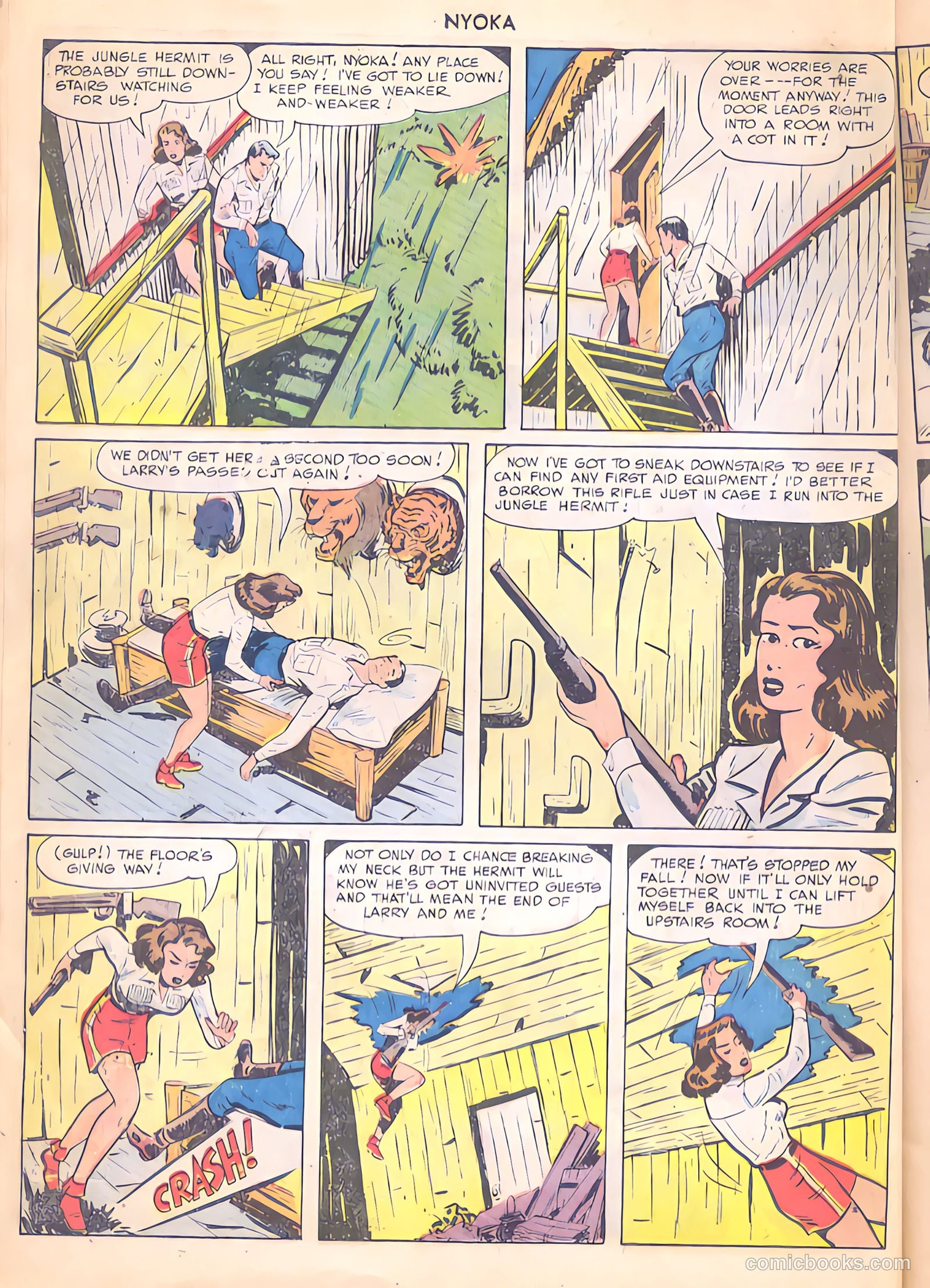 Nyoka the Jungle Girl #37 — page 14 of 52