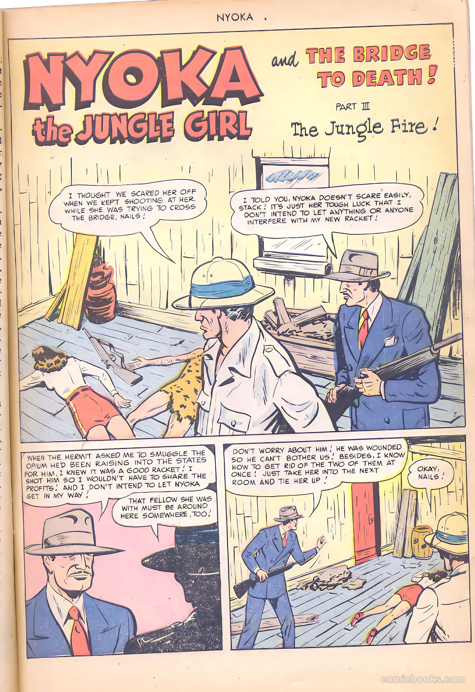 Nyoka the Jungle Girl #37 — page 19 of 52