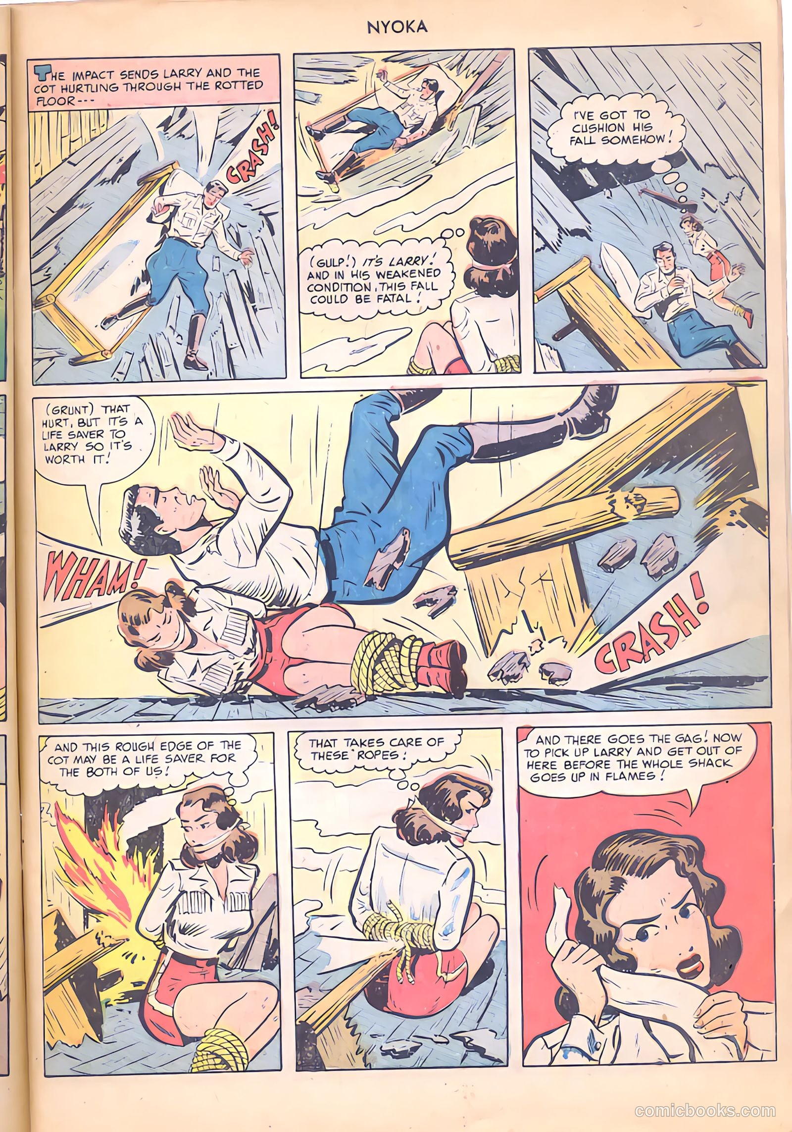 Nyoka the Jungle Girl #37 — page 21 of 52