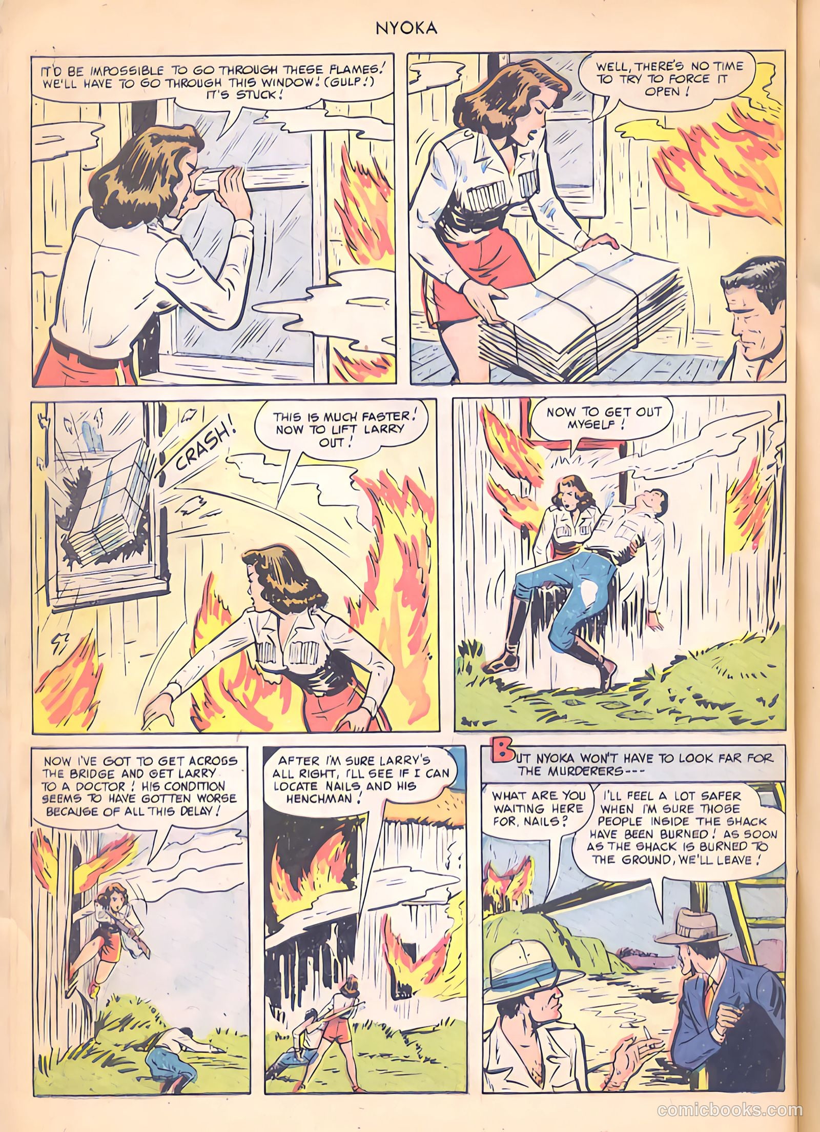 Nyoka the Jungle Girl #37 — page 22 of 52