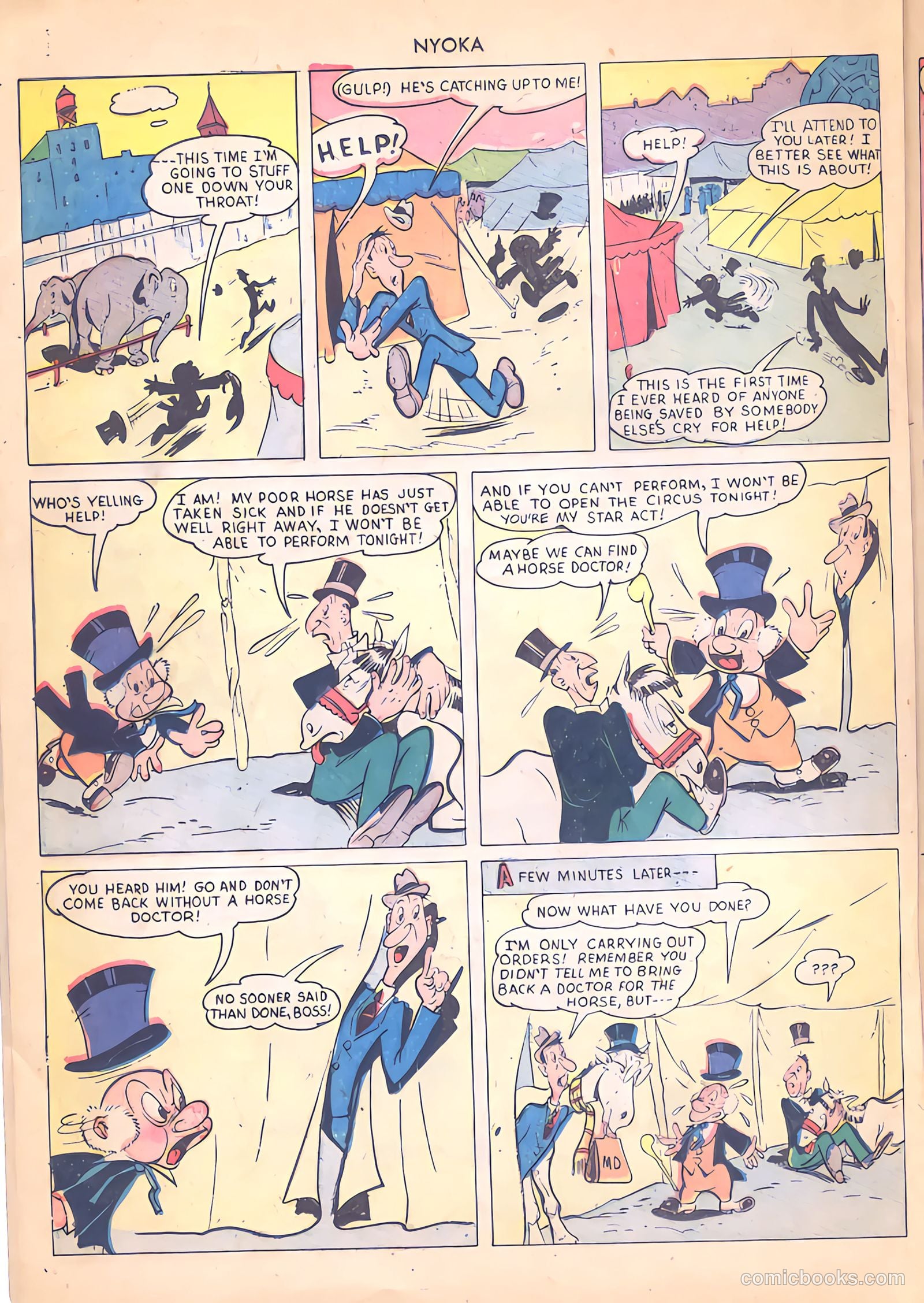 Nyoka the Jungle Girl #37 — page 28 of 52