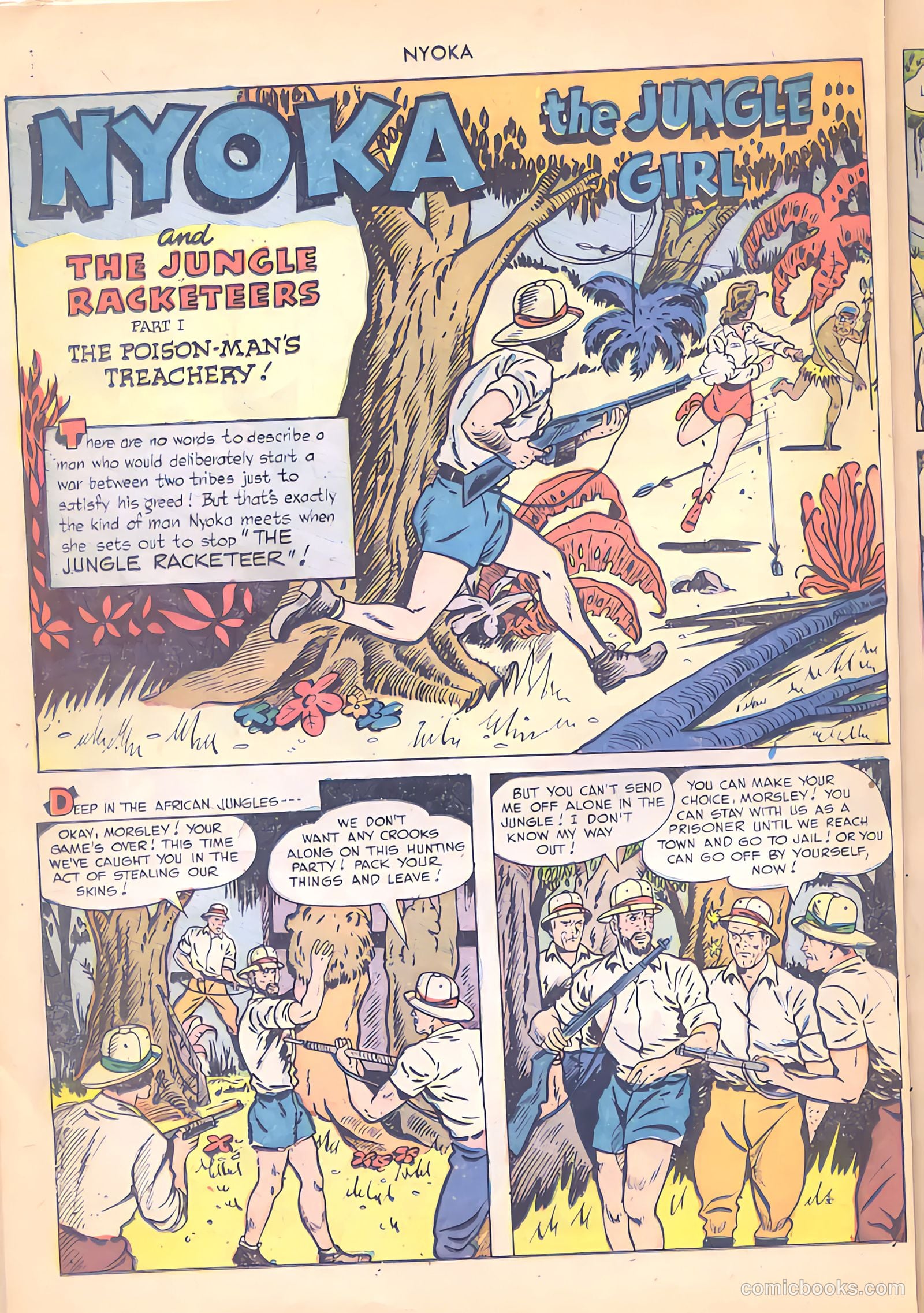 Nyoka the Jungle Girl #37 — page 30 of 52