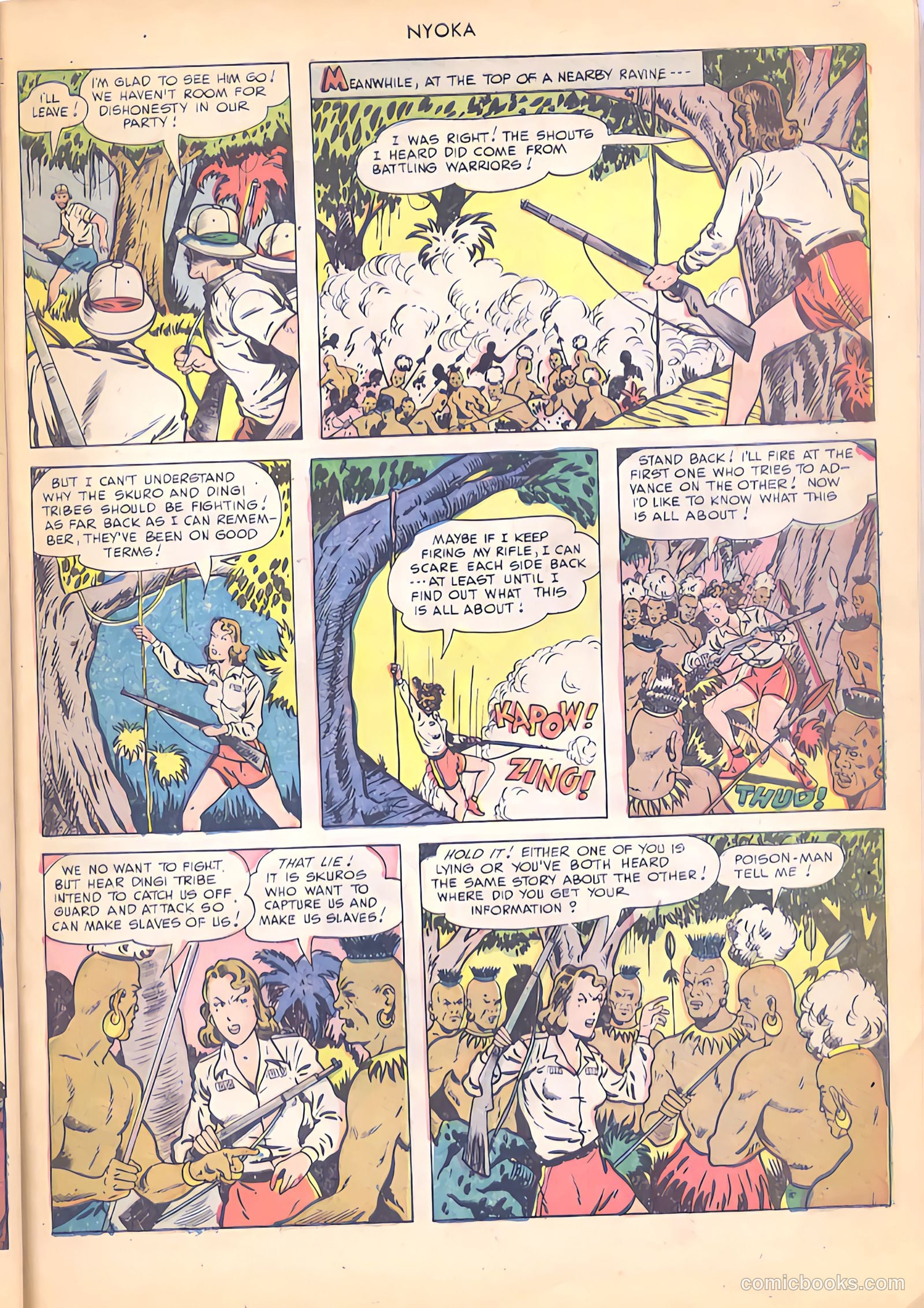 Nyoka the Jungle Girl #37 — page 31 of 52
