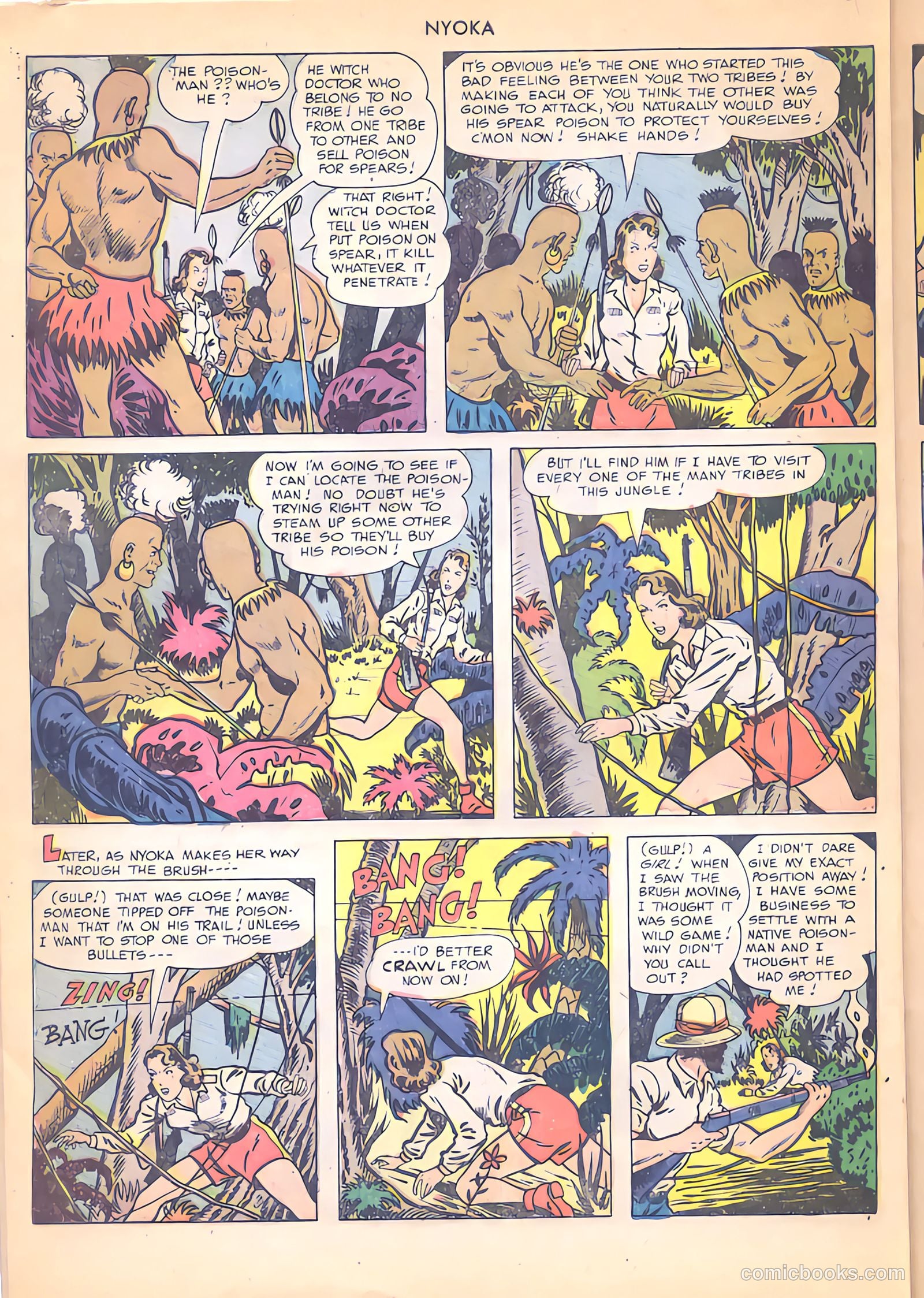 Nyoka the Jungle Girl #37 — page 32 of 52