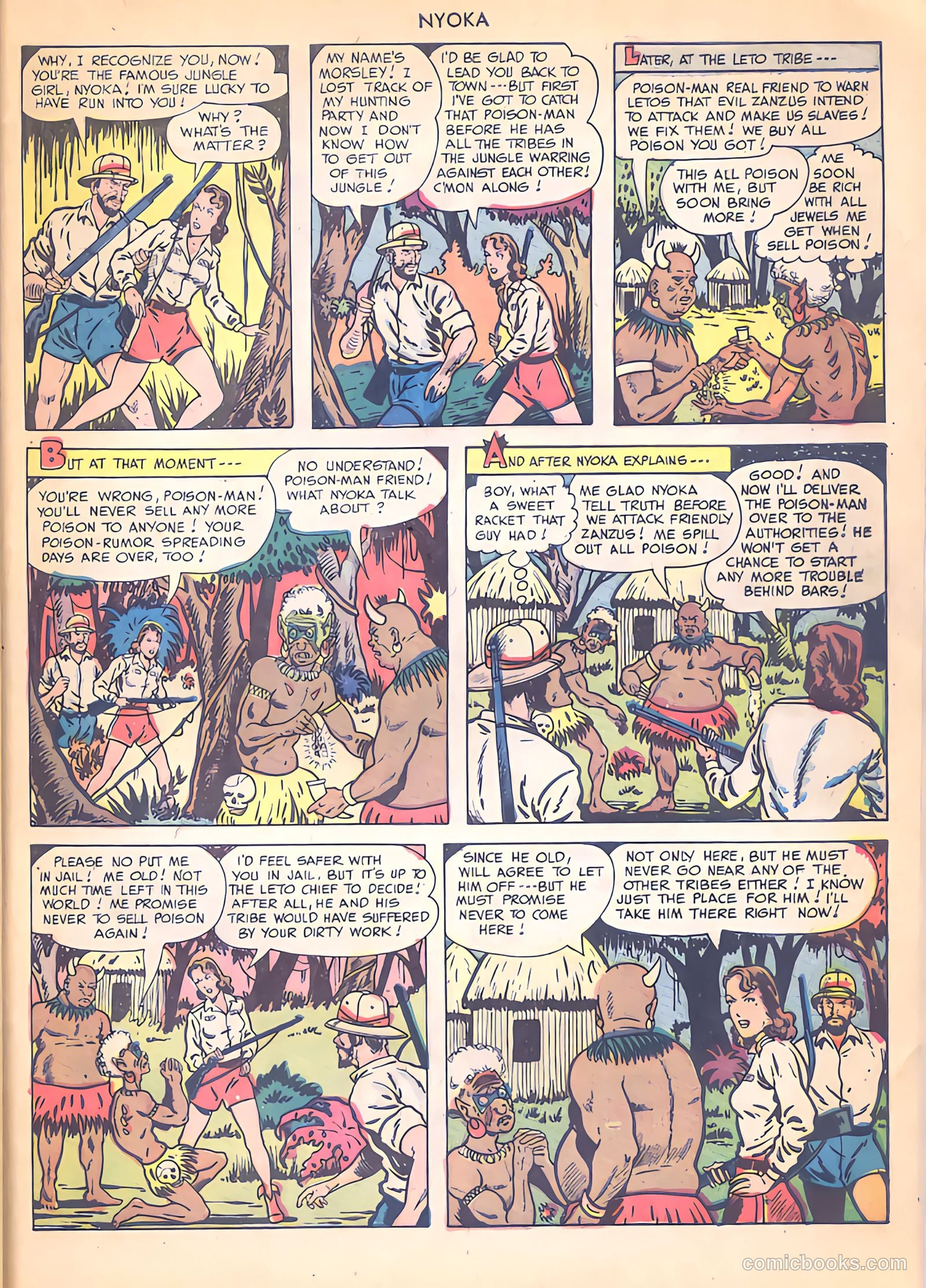 Nyoka the Jungle Girl #37 — page 33 of 52