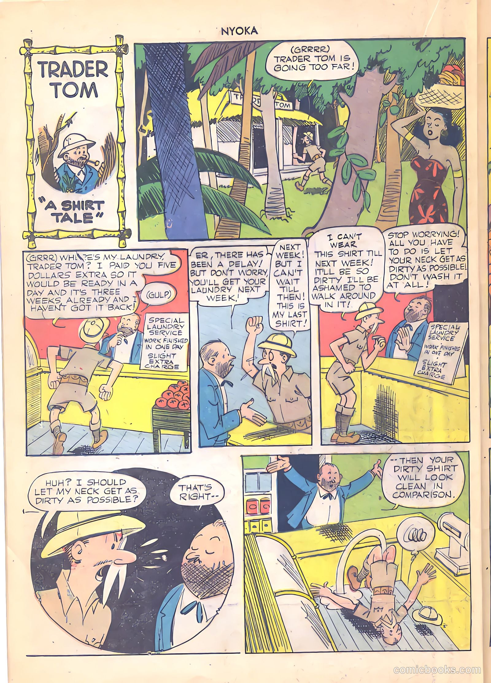 Nyoka the Jungle Girl #37 — page 36 of 52