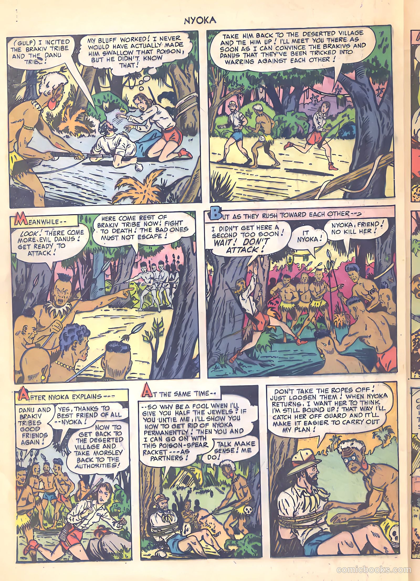 Nyoka the Jungle Girl #37 — page 40 of 52