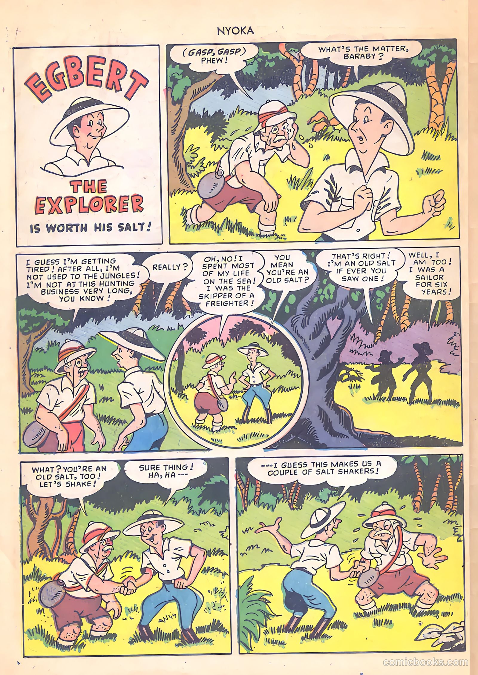 Nyoka the Jungle Girl #37 — page 42 of 52