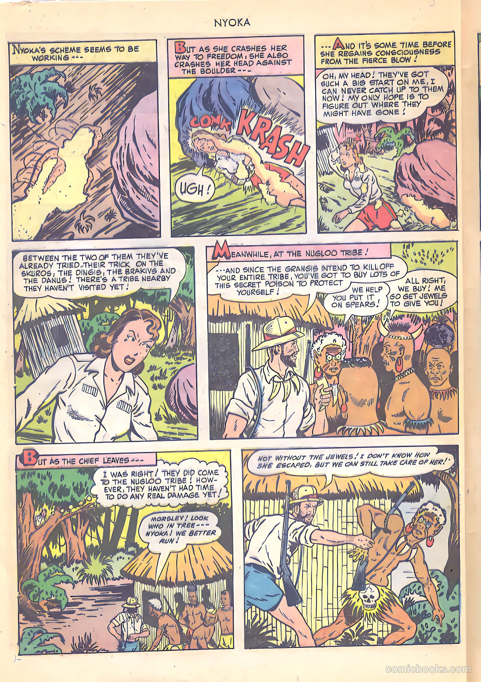 Nyoka the Jungle Girl #37 — page 44 of 52