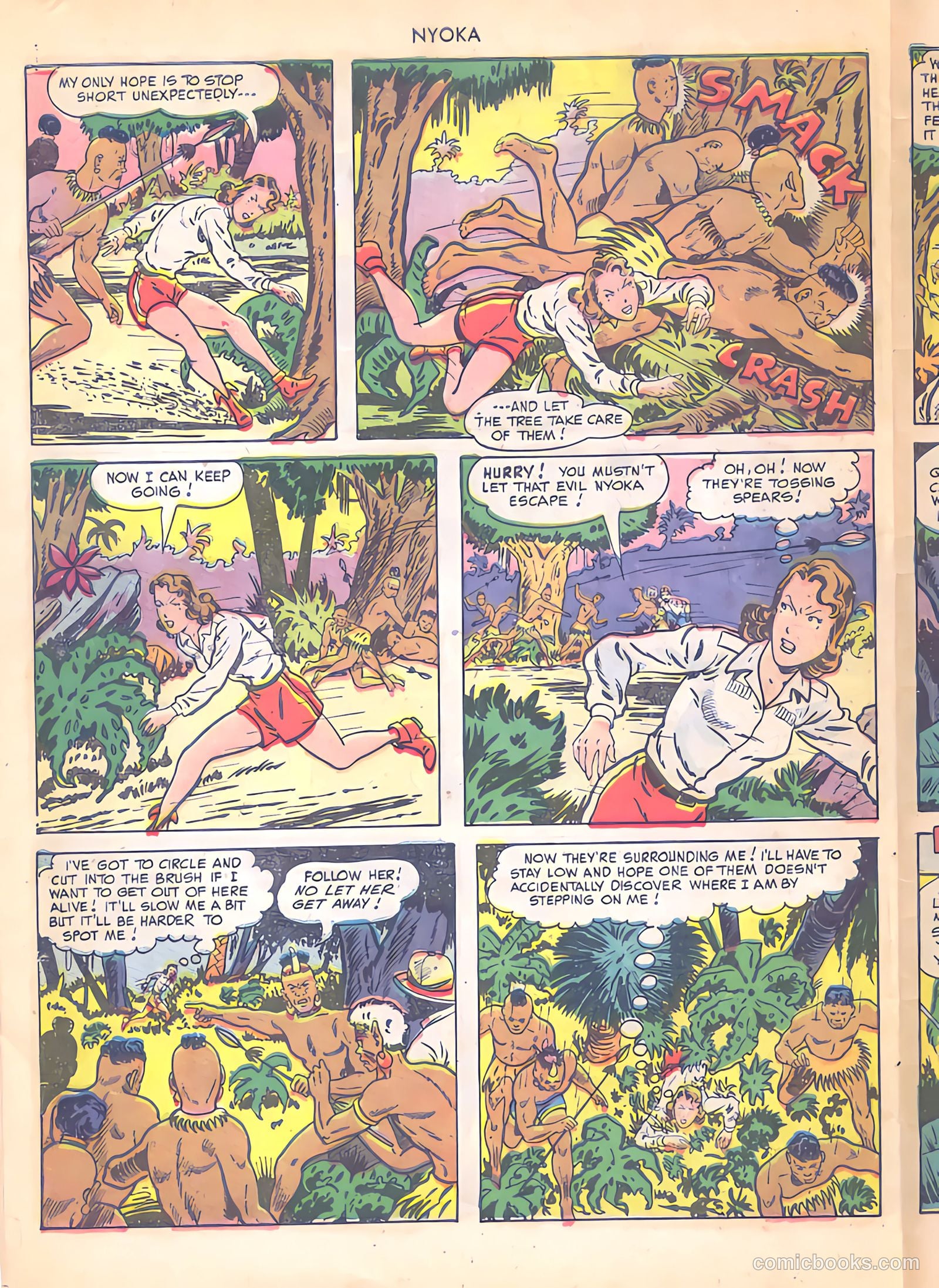 Nyoka the Jungle Girl #37 — page 46 of 52
