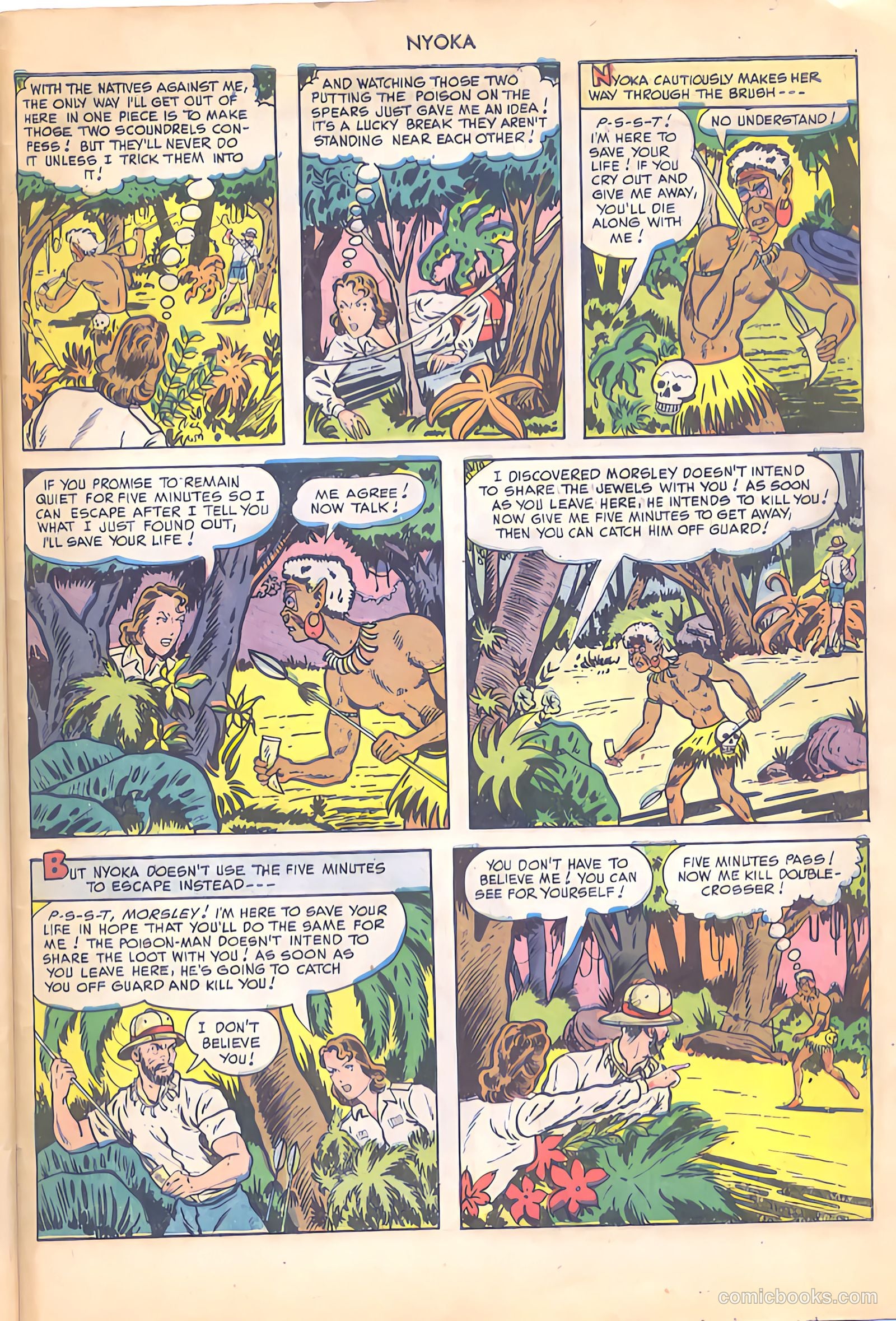 Nyoka the Jungle Girl #37 — page 47 of 52