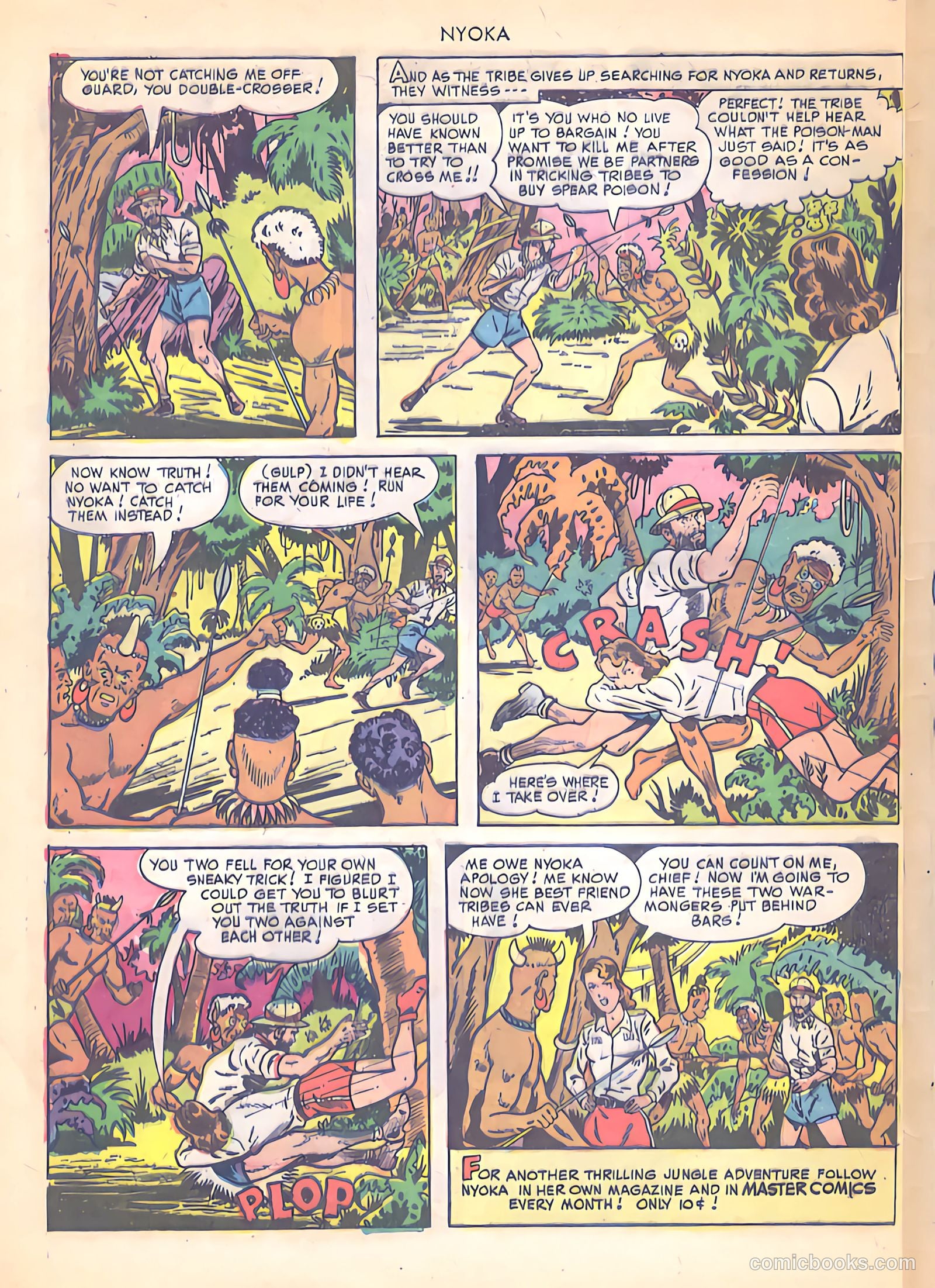Nyoka the Jungle Girl #37 — page 48 of 52