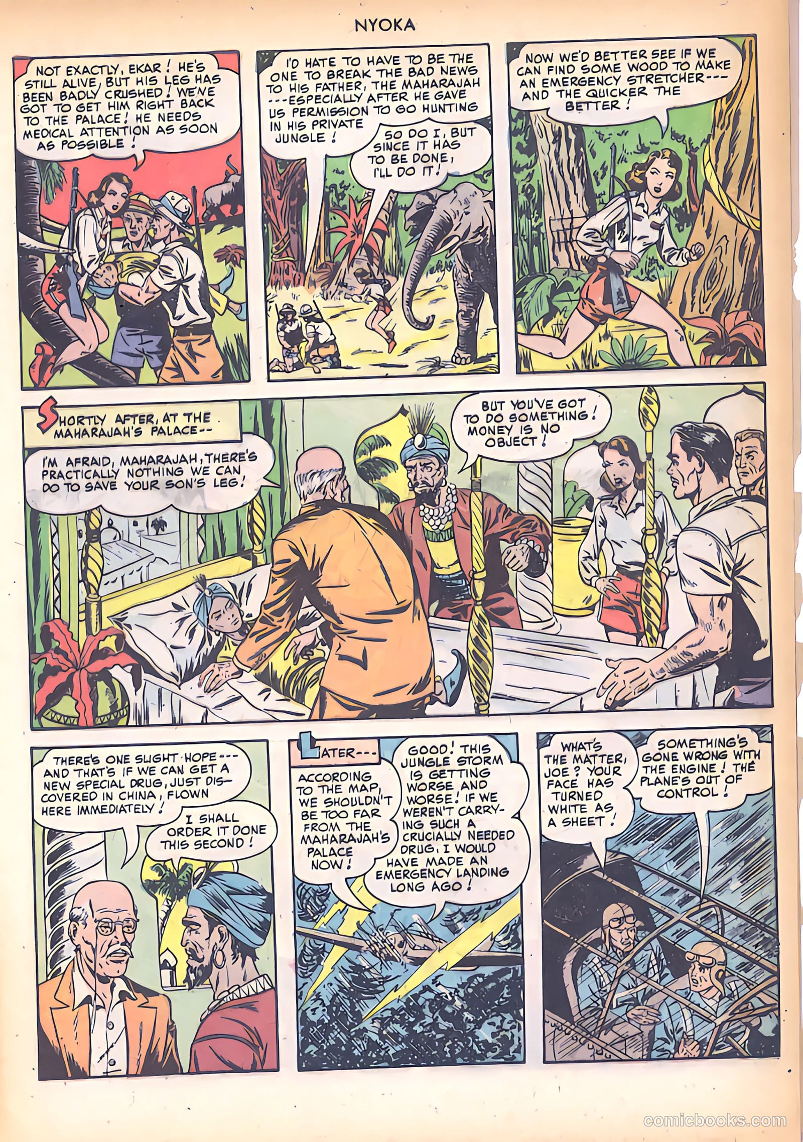 Nyoka the Jungle Girl #38 — page 5 of 52