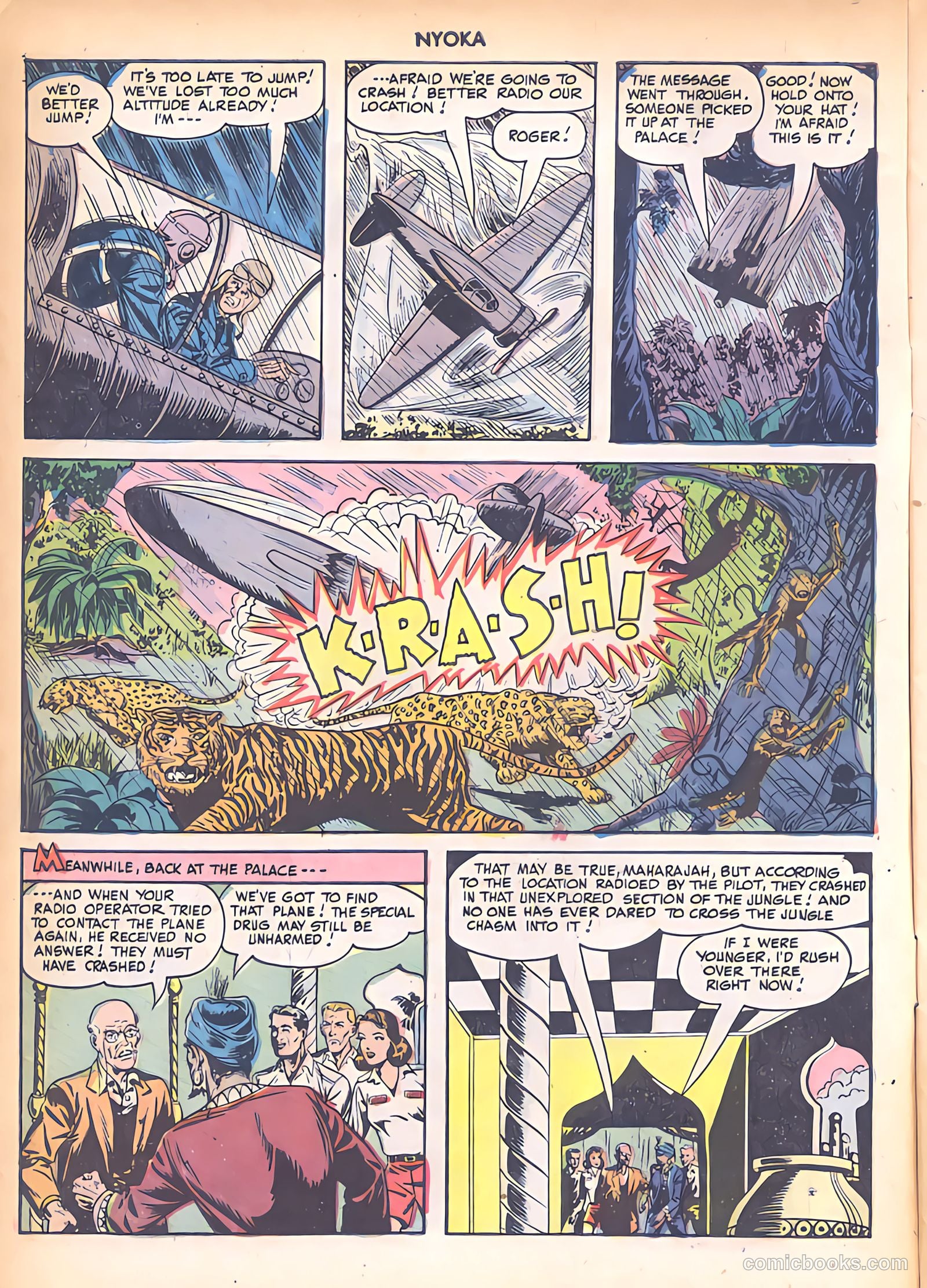 Nyoka the Jungle Girl #38 — page 6 of 52