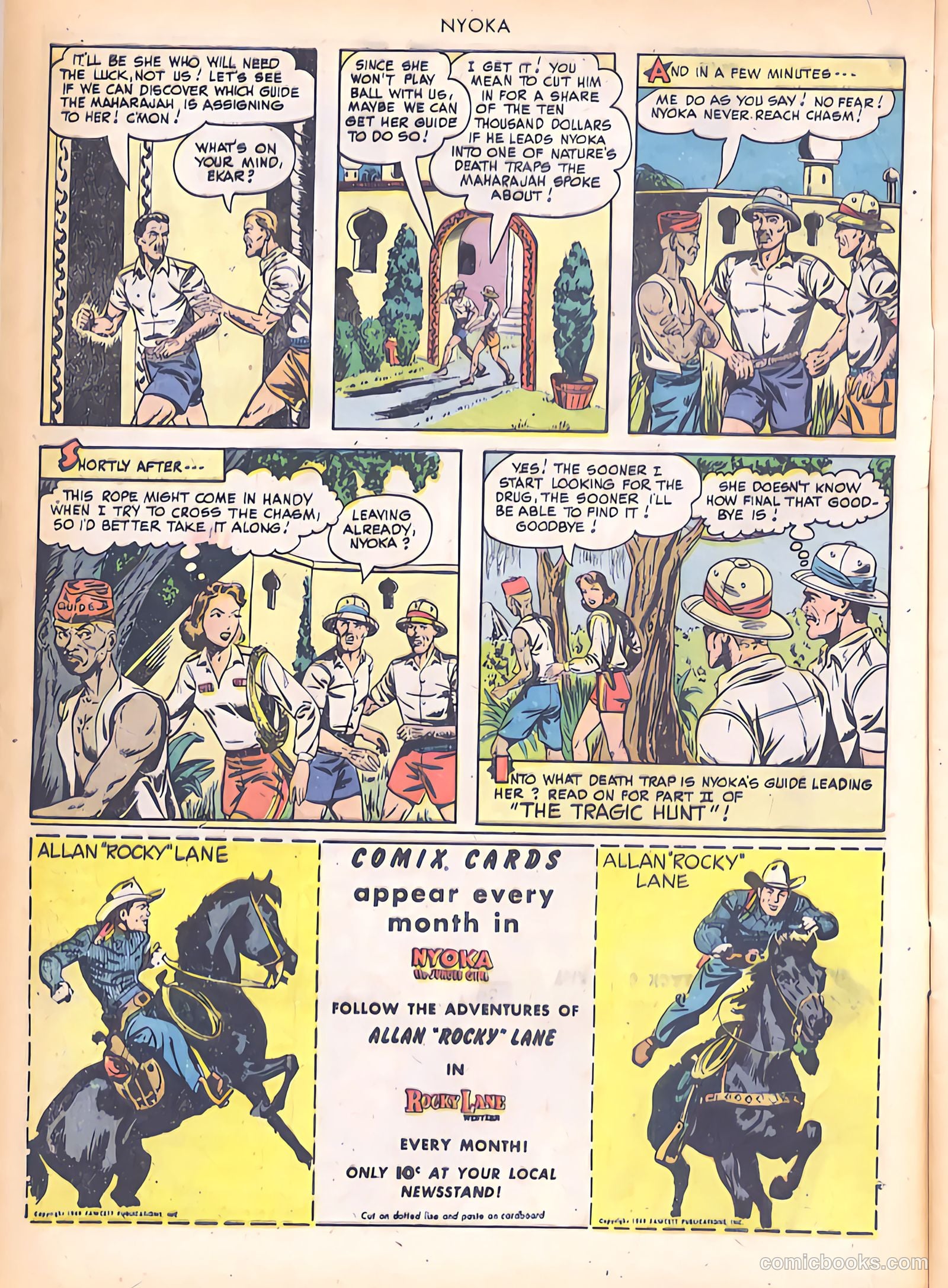 Nyoka the Jungle Girl #38 — page 8 of 52