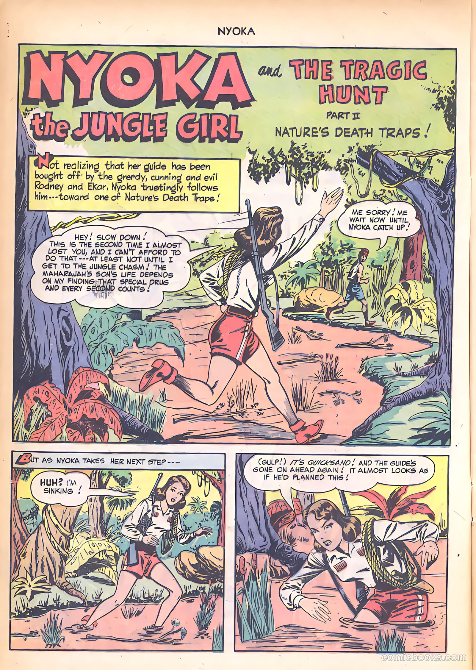 Nyoka the Jungle Girl #38 — page 12 of 52