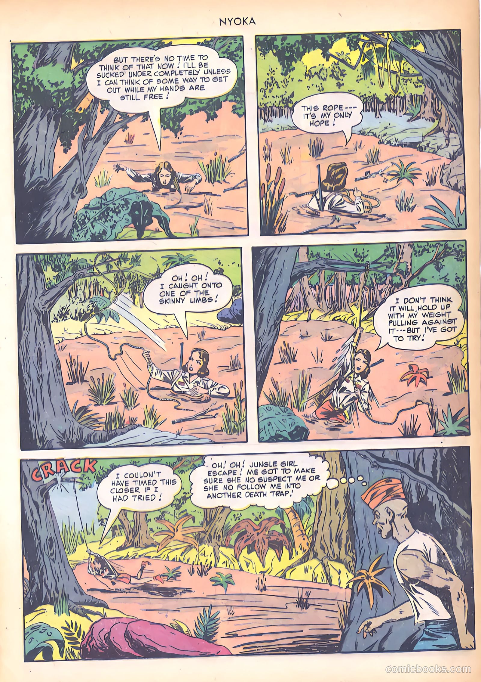 Nyoka the Jungle Girl #38 — page 13 of 52