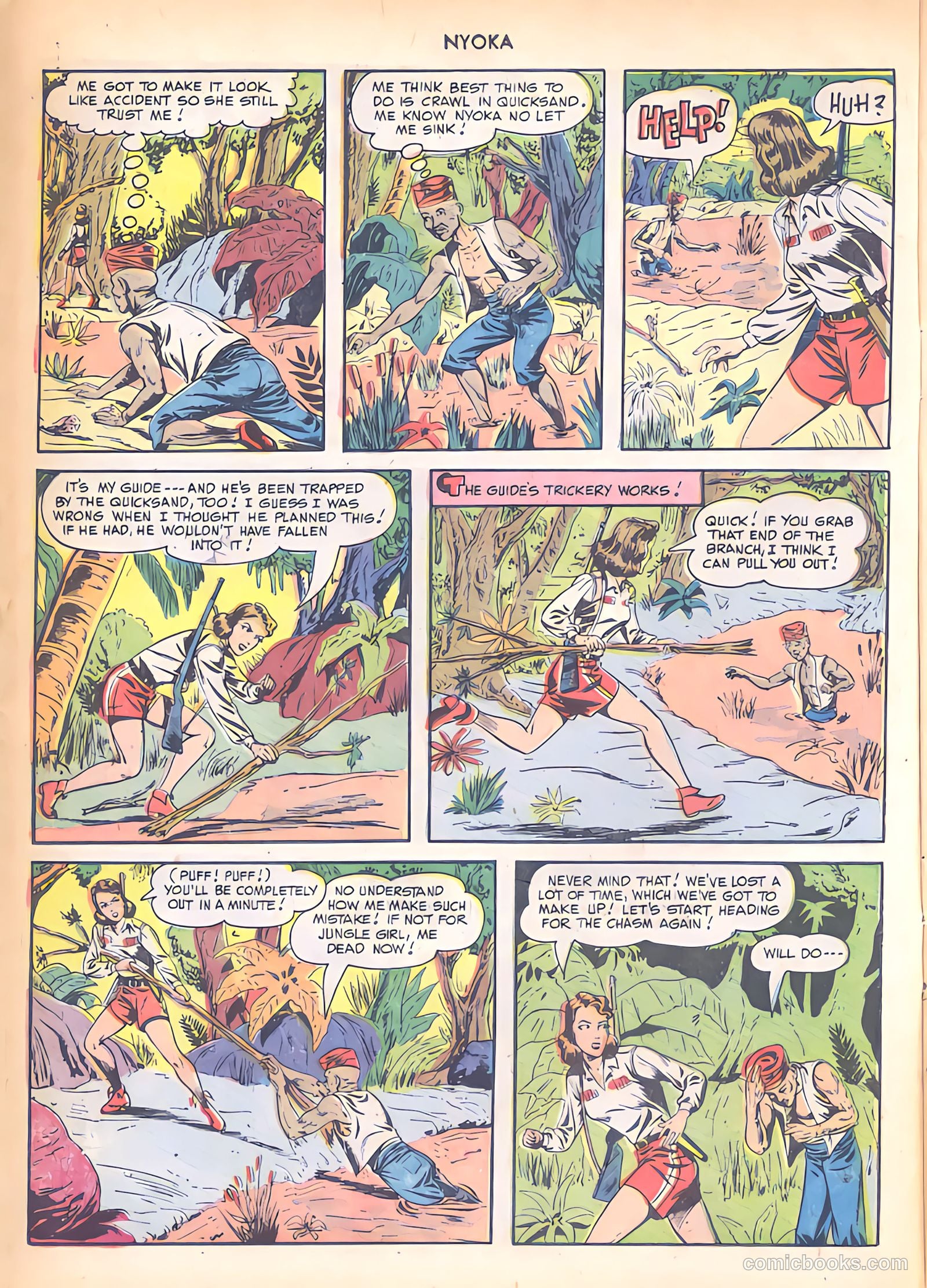 Nyoka the Jungle Girl #38 — page 14 of 52