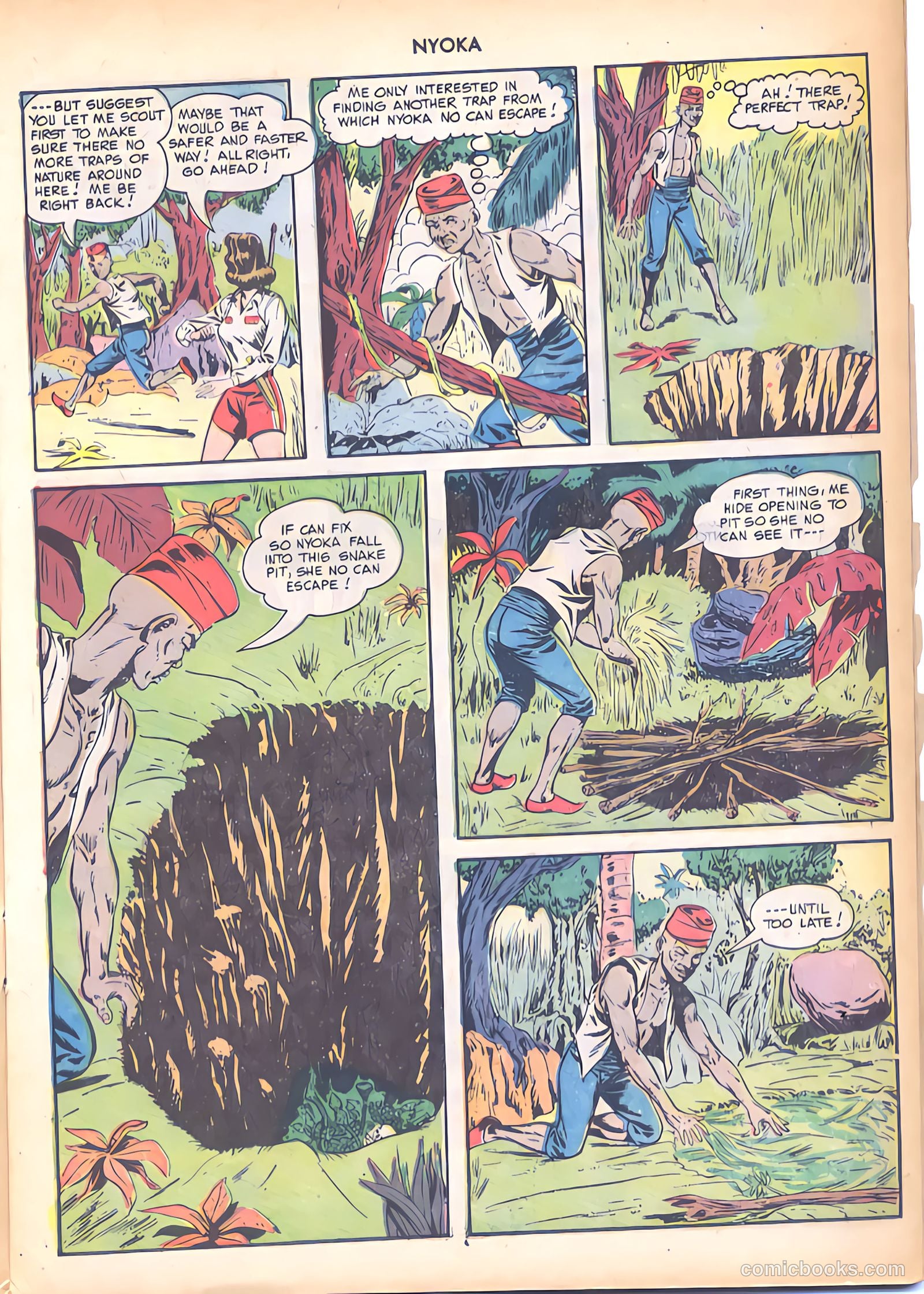 Nyoka the Jungle Girl #38 — page 15 of 52