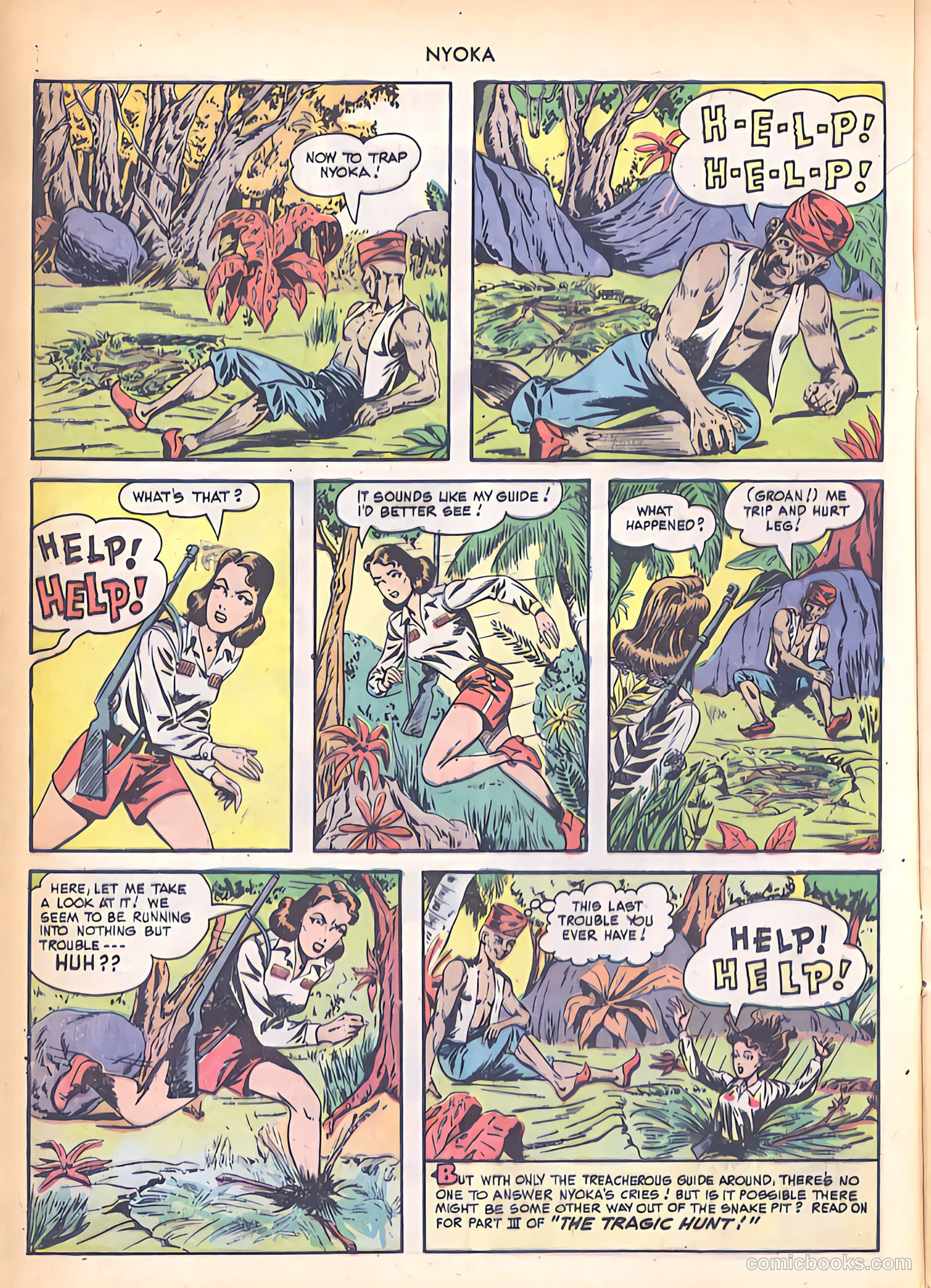 Nyoka the Jungle Girl #38 — page 16 of 52