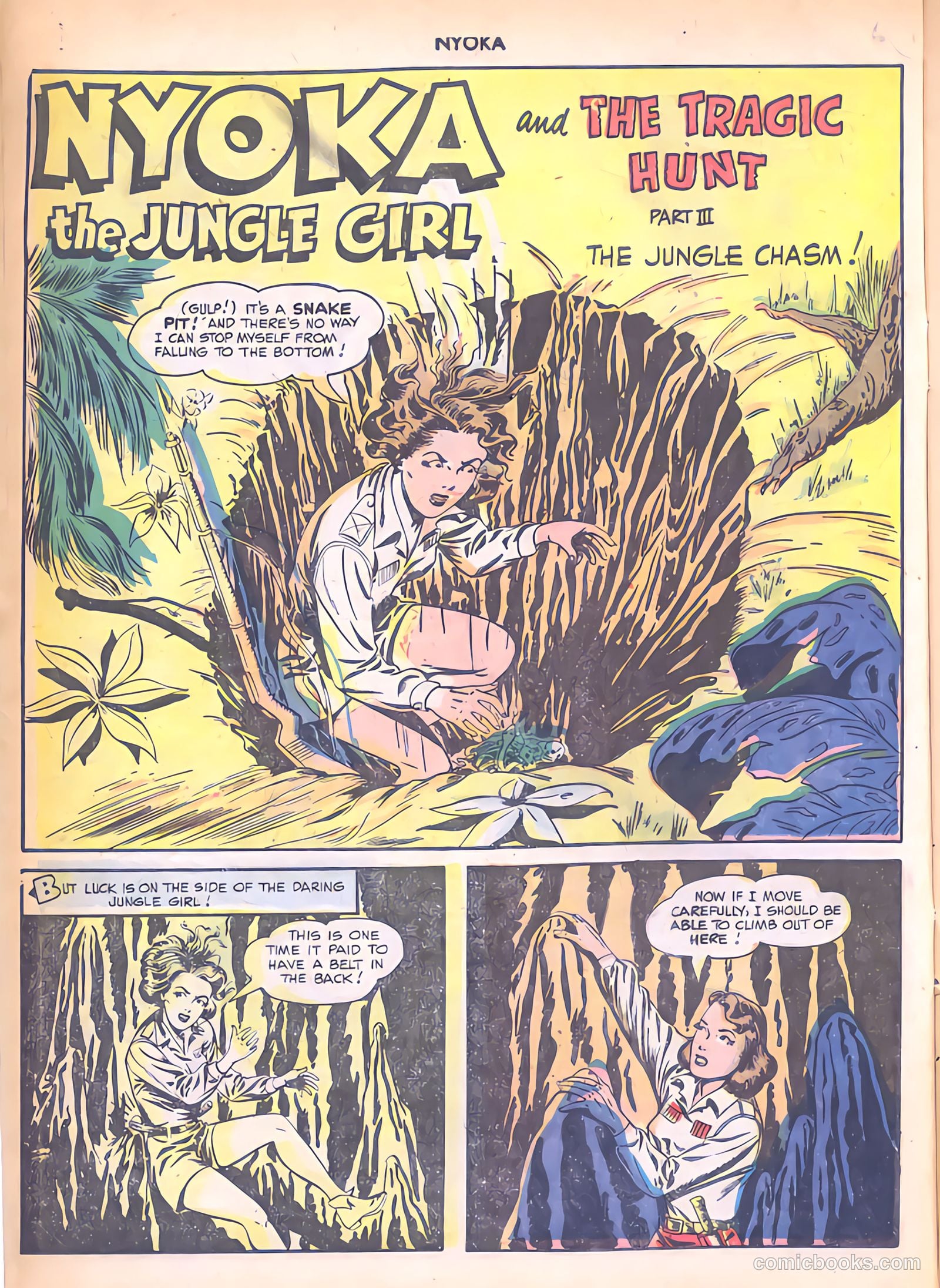 Nyoka the Jungle Girl #38 — page 18 of 52