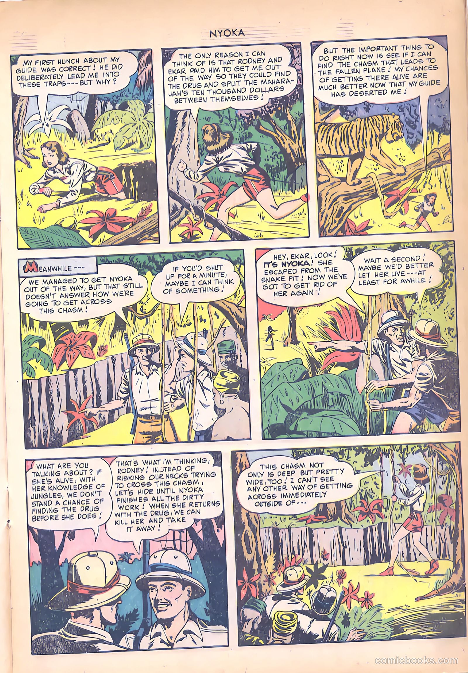 Nyoka the Jungle Girl #38 — page 19 of 52