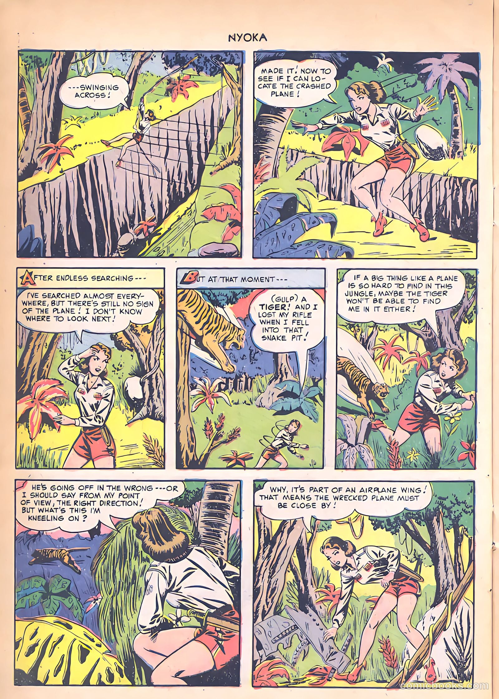 Nyoka the Jungle Girl #38 — page 20 of 52