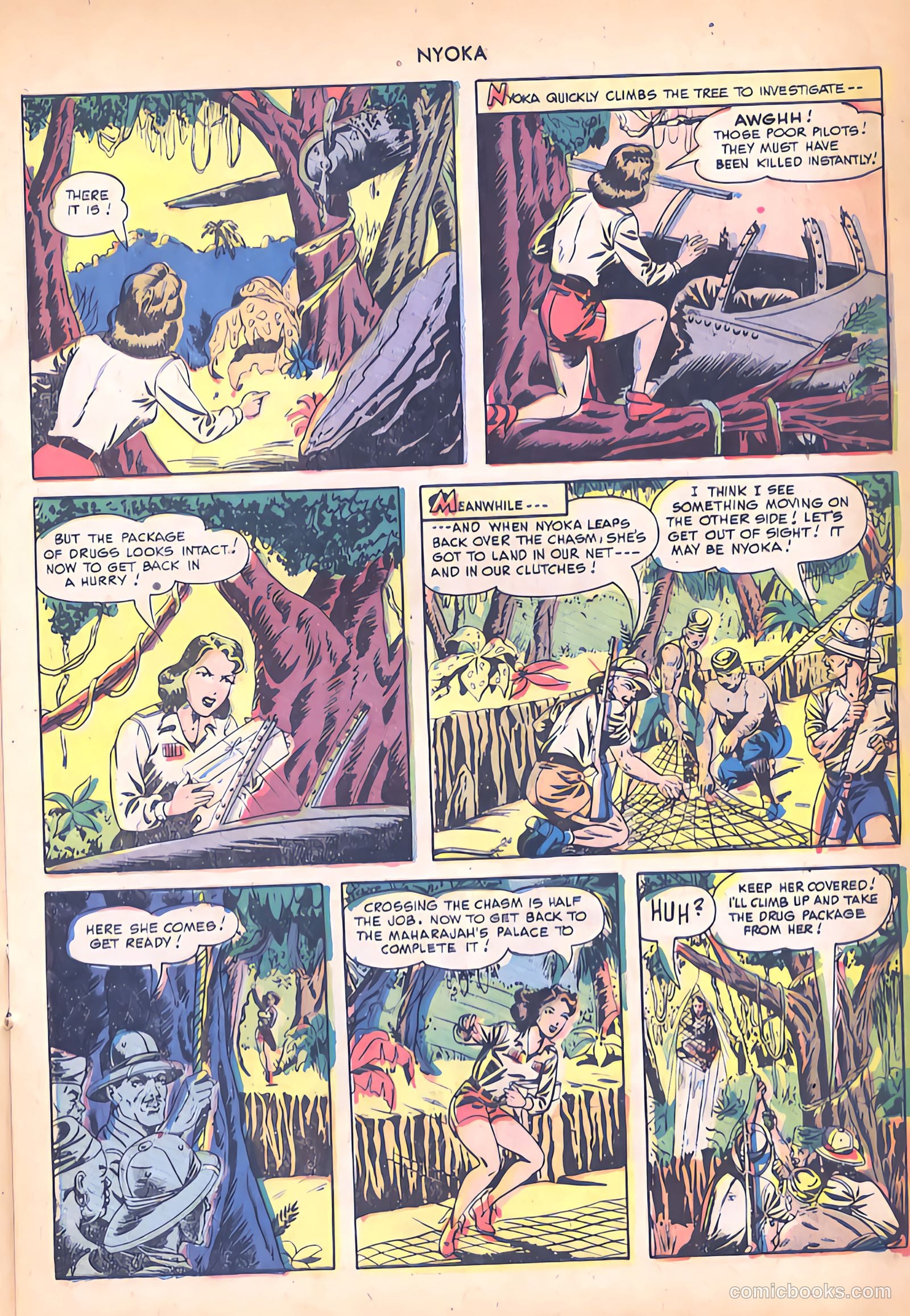 Nyoka the Jungle Girl #38 — page 21 of 52