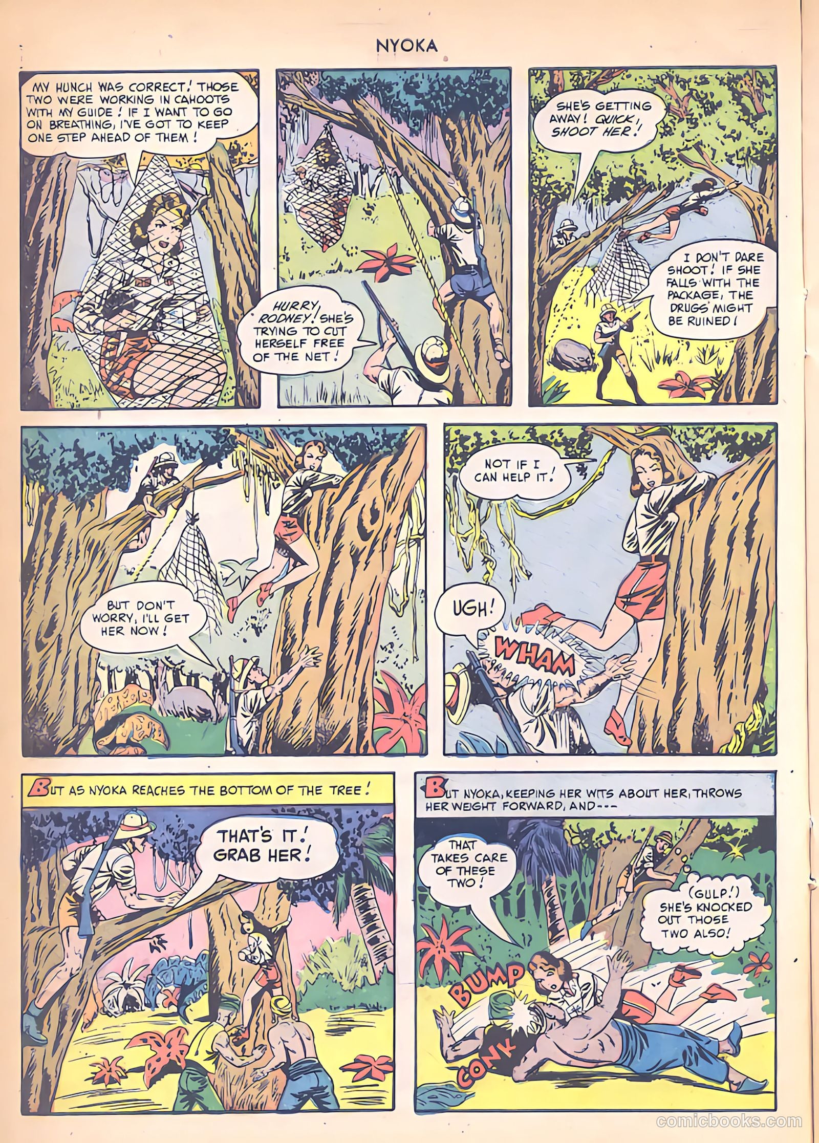 Nyoka the Jungle Girl #38 — page 22 of 52