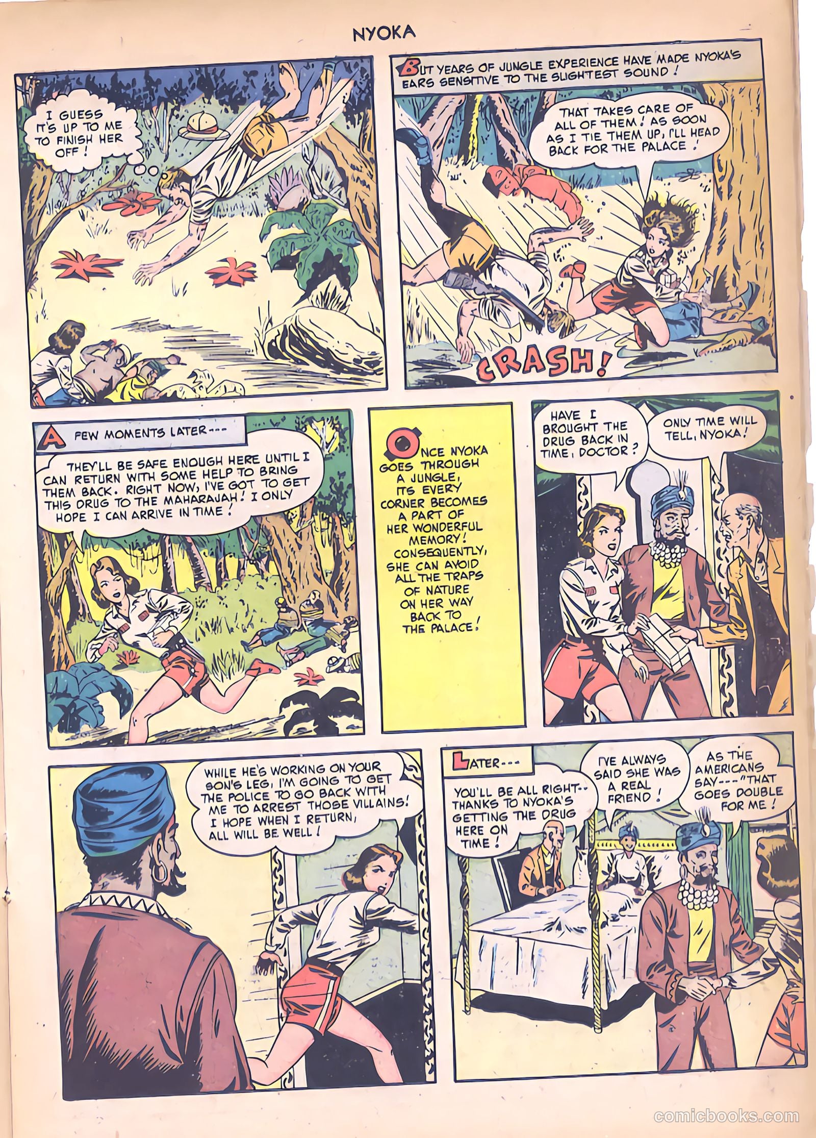 Nyoka the Jungle Girl #38 — page 23 of 52