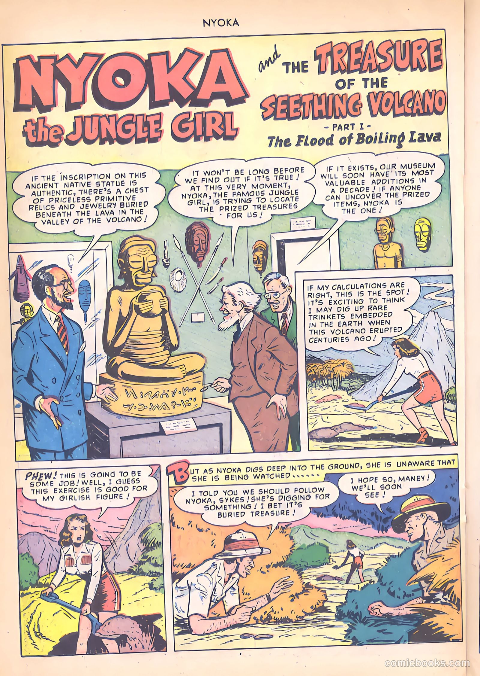 Nyoka the Jungle Girl #38 — page 30 of 52