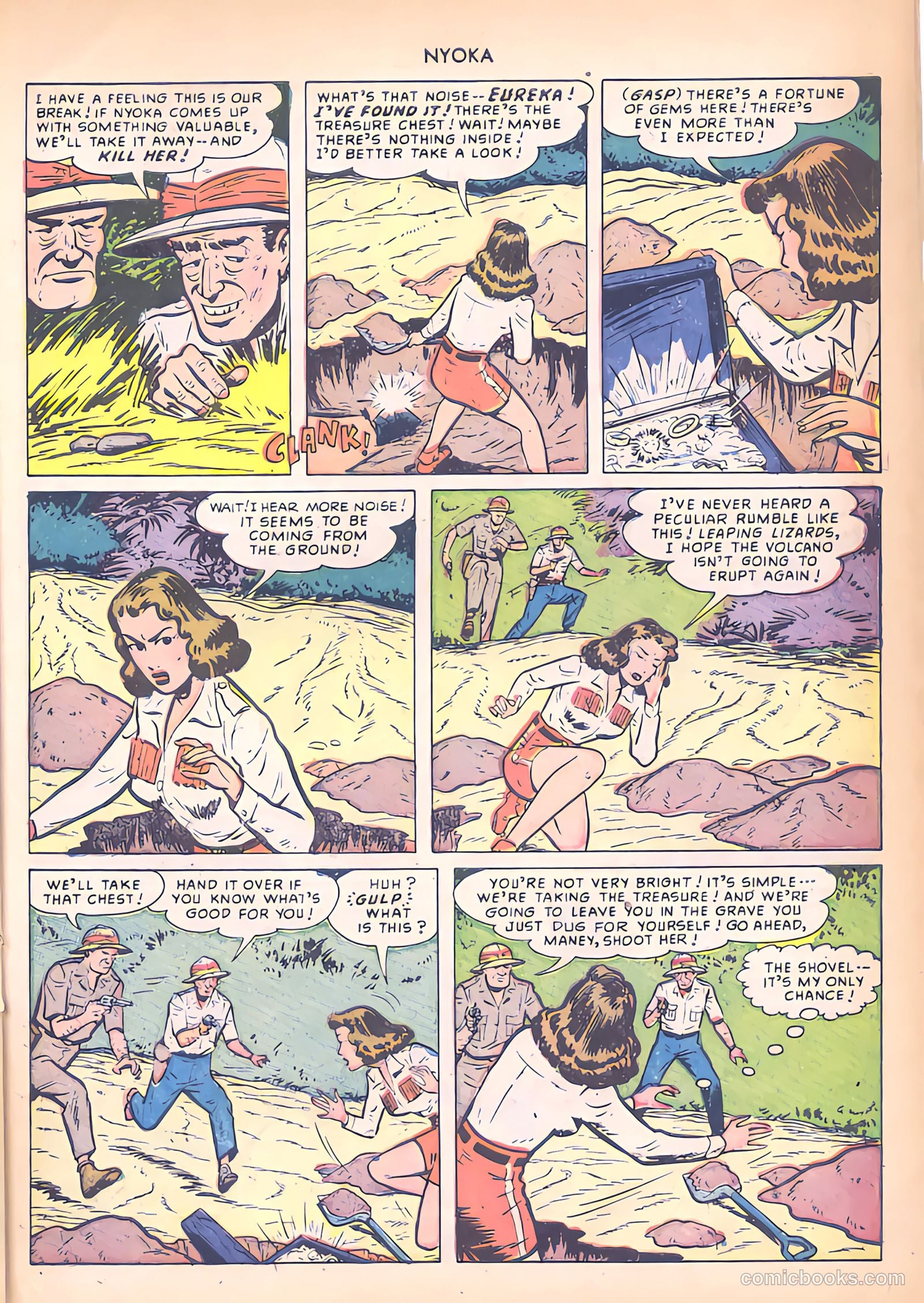 Nyoka the Jungle Girl #38 — page 31 of 52