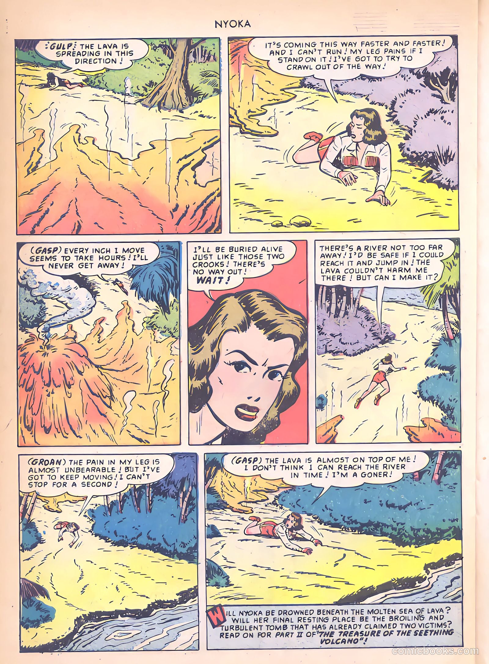 Nyoka the Jungle Girl #38 — page 34 of 52