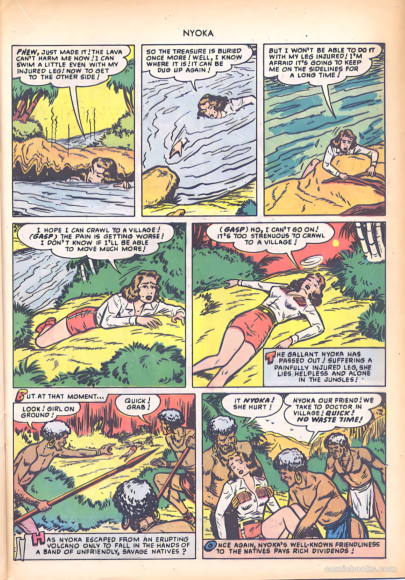 Nyoka the Jungle Girl #38 — page 37 of 52