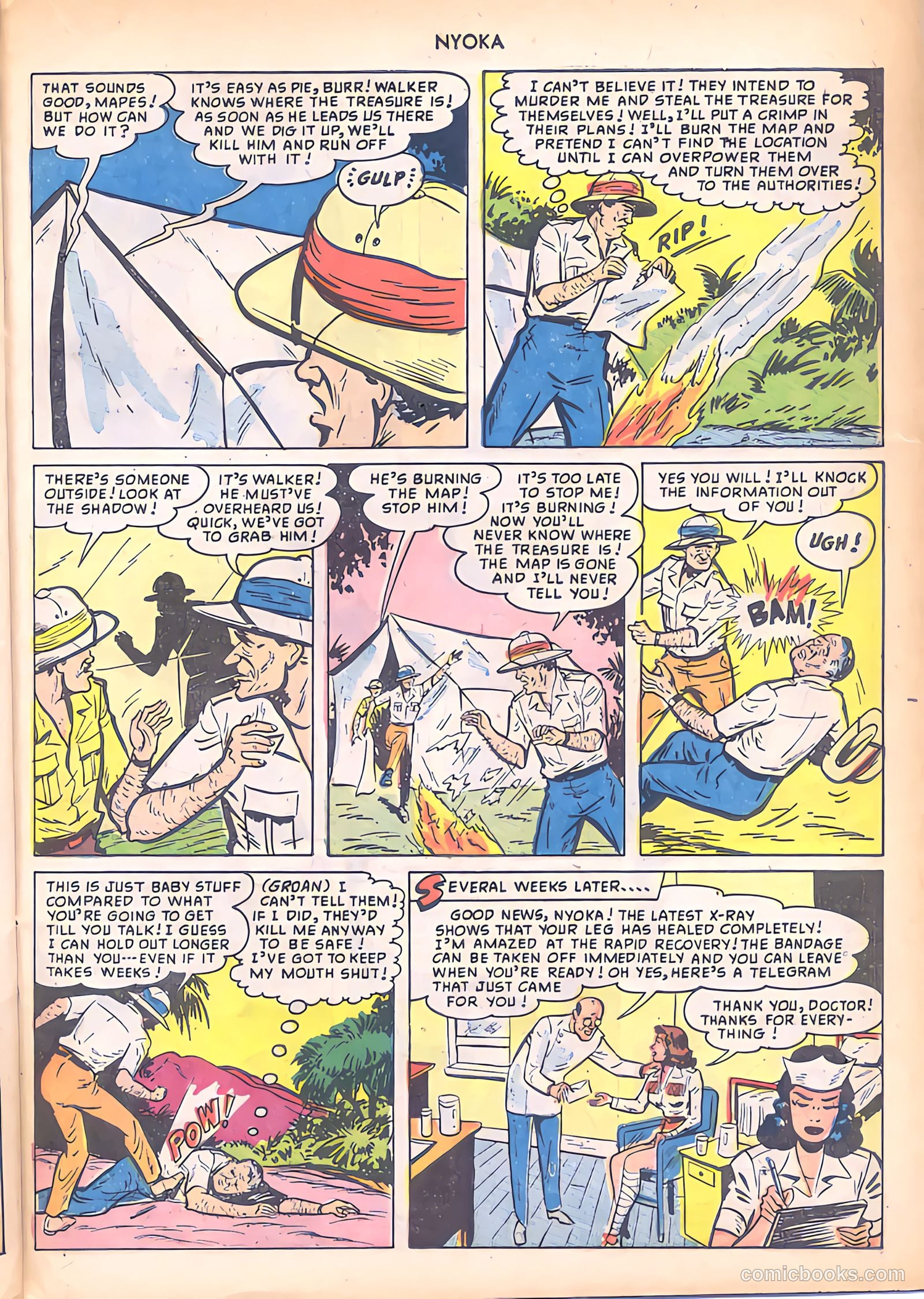 Nyoka the Jungle Girl #38 — page 39 of 52
