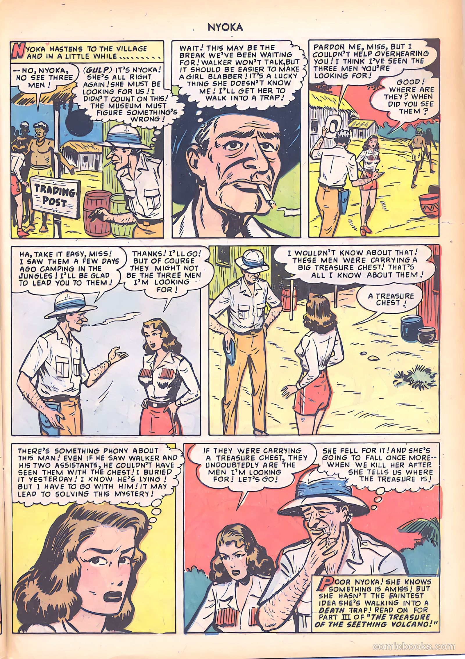 Nyoka the Jungle Girl #38 — page 41 of 52