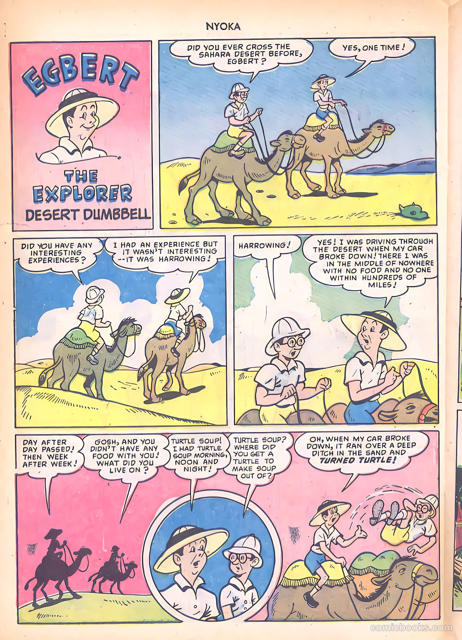 Nyoka the Jungle Girl #38 — page 42 of 52