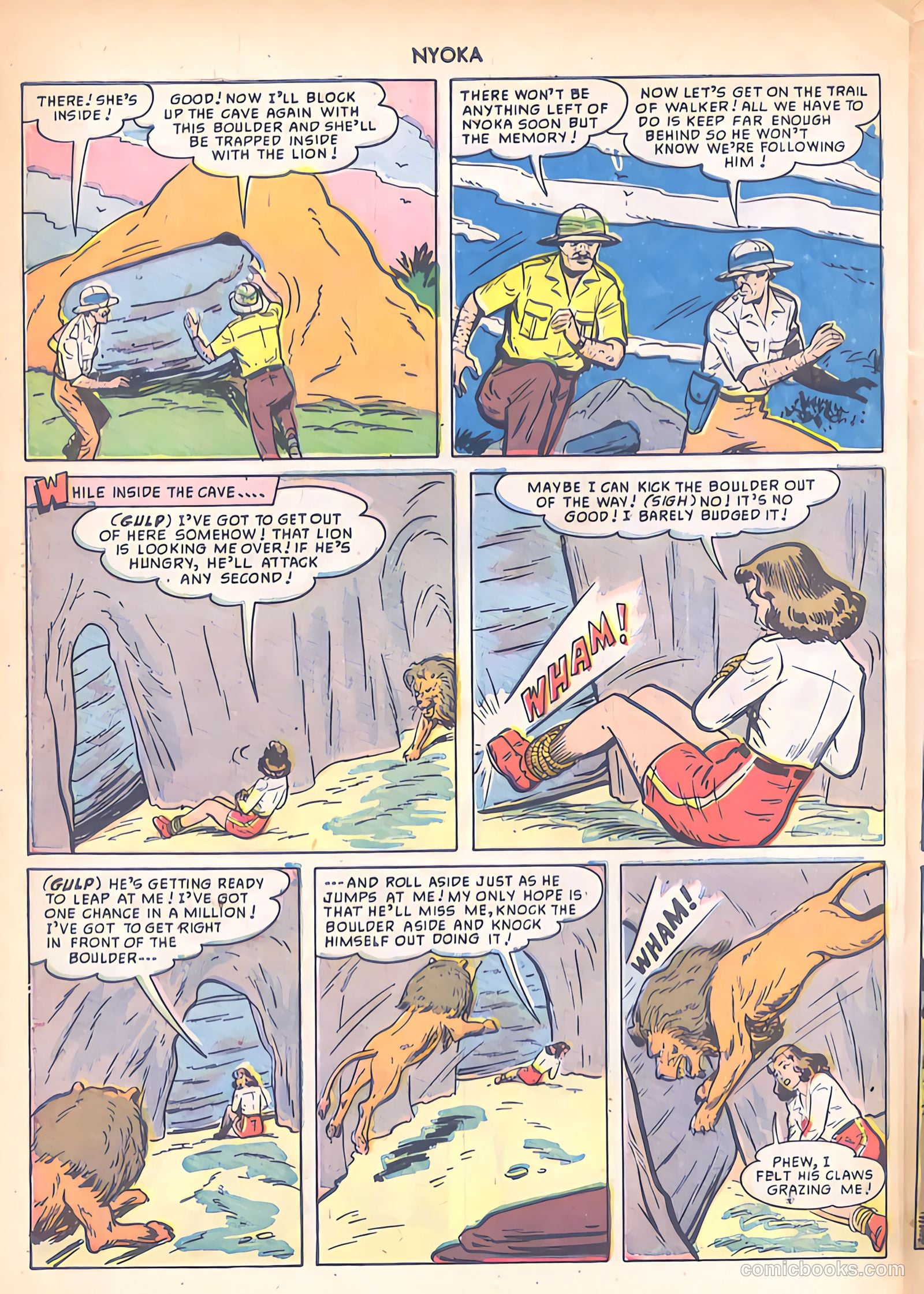 Nyoka the Jungle Girl #38 — page 46 of 52