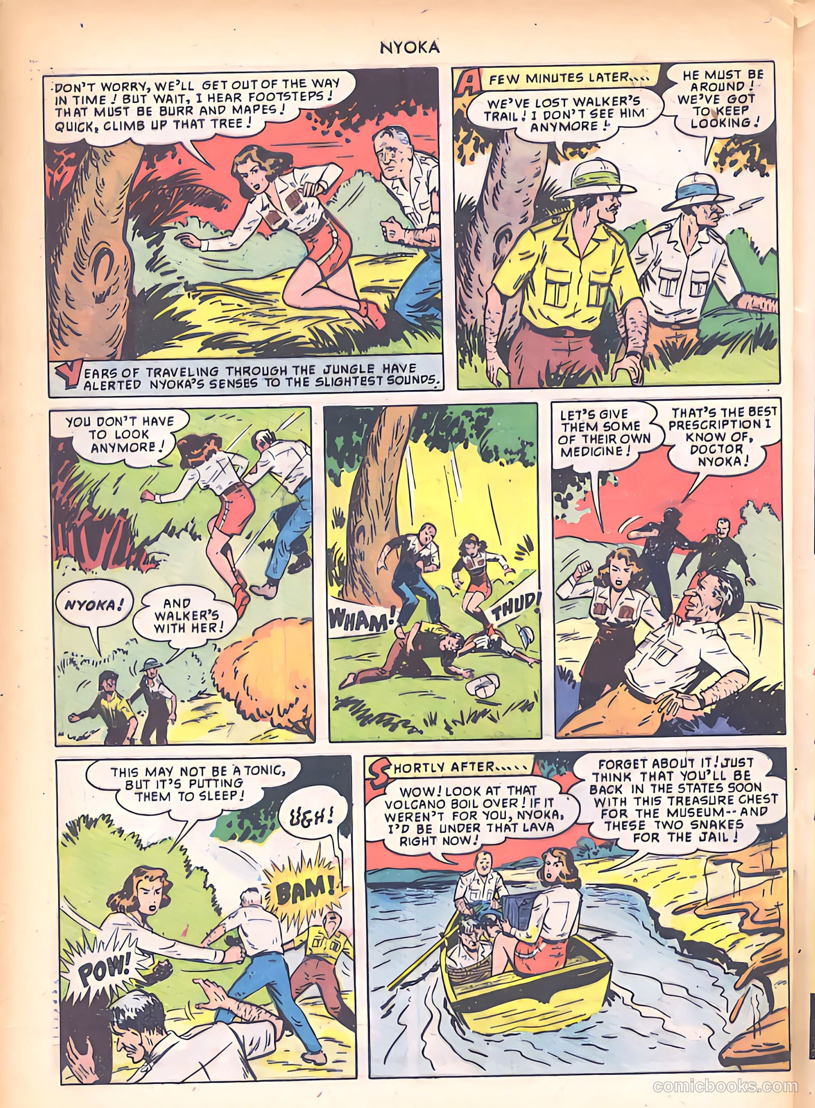 Nyoka the Jungle Girl #38 — page 48 of 52
