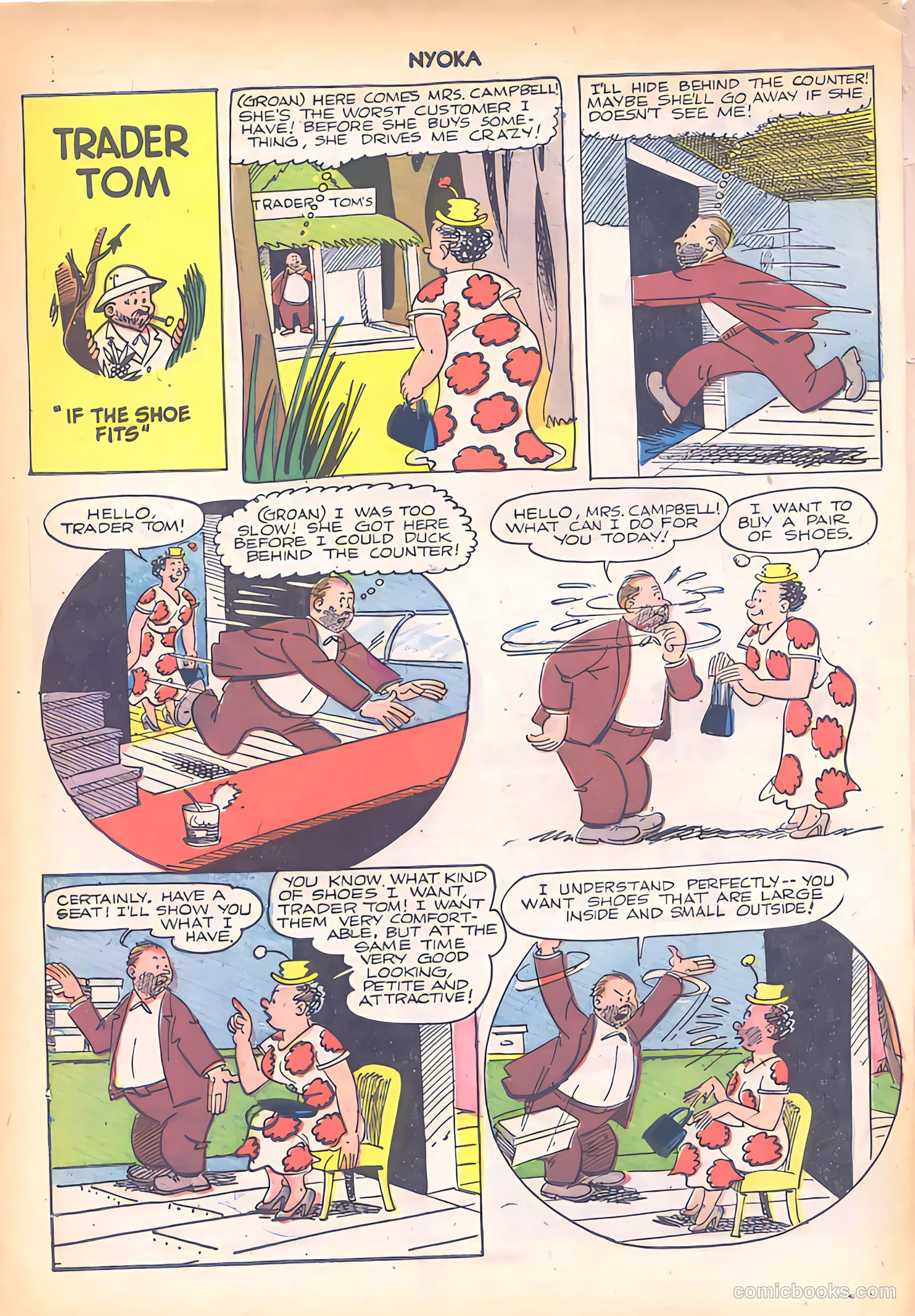 Nyoka the Jungle Girl #38 — page 50 of 52