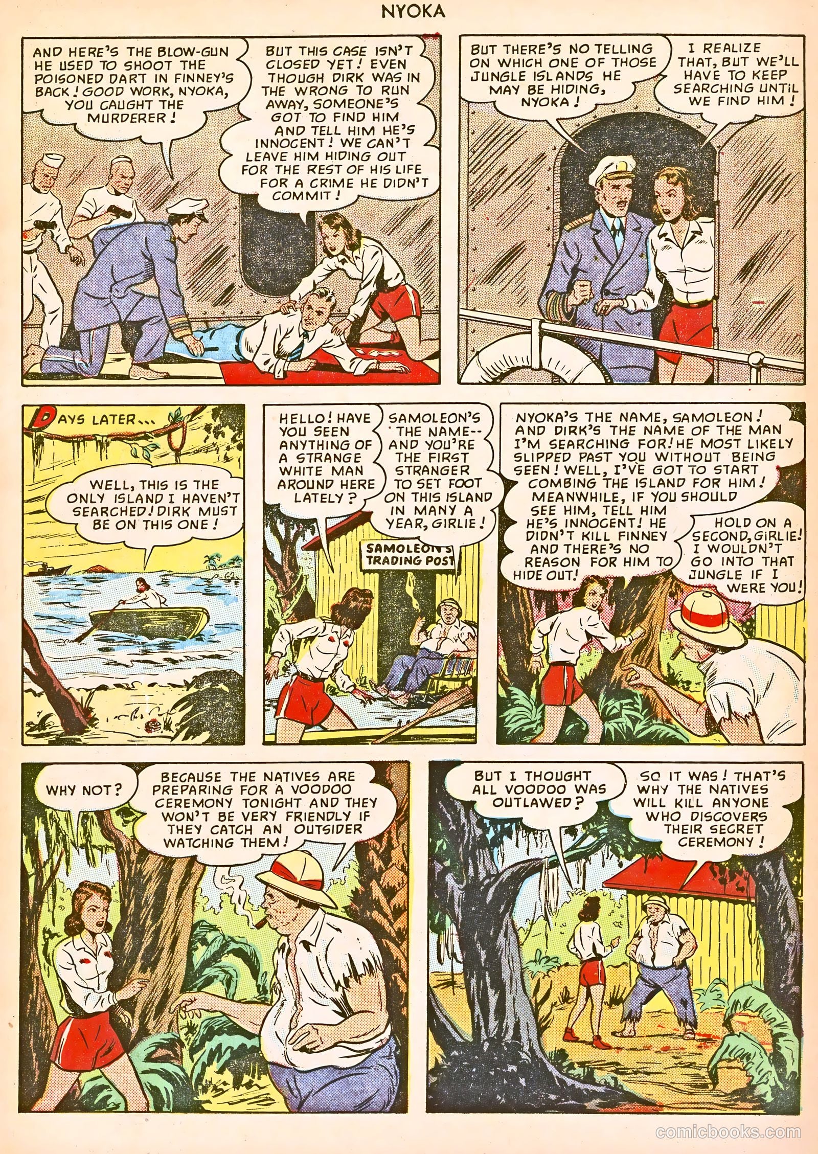 Nyoka the Jungle Girl #39 — page 7 of 52