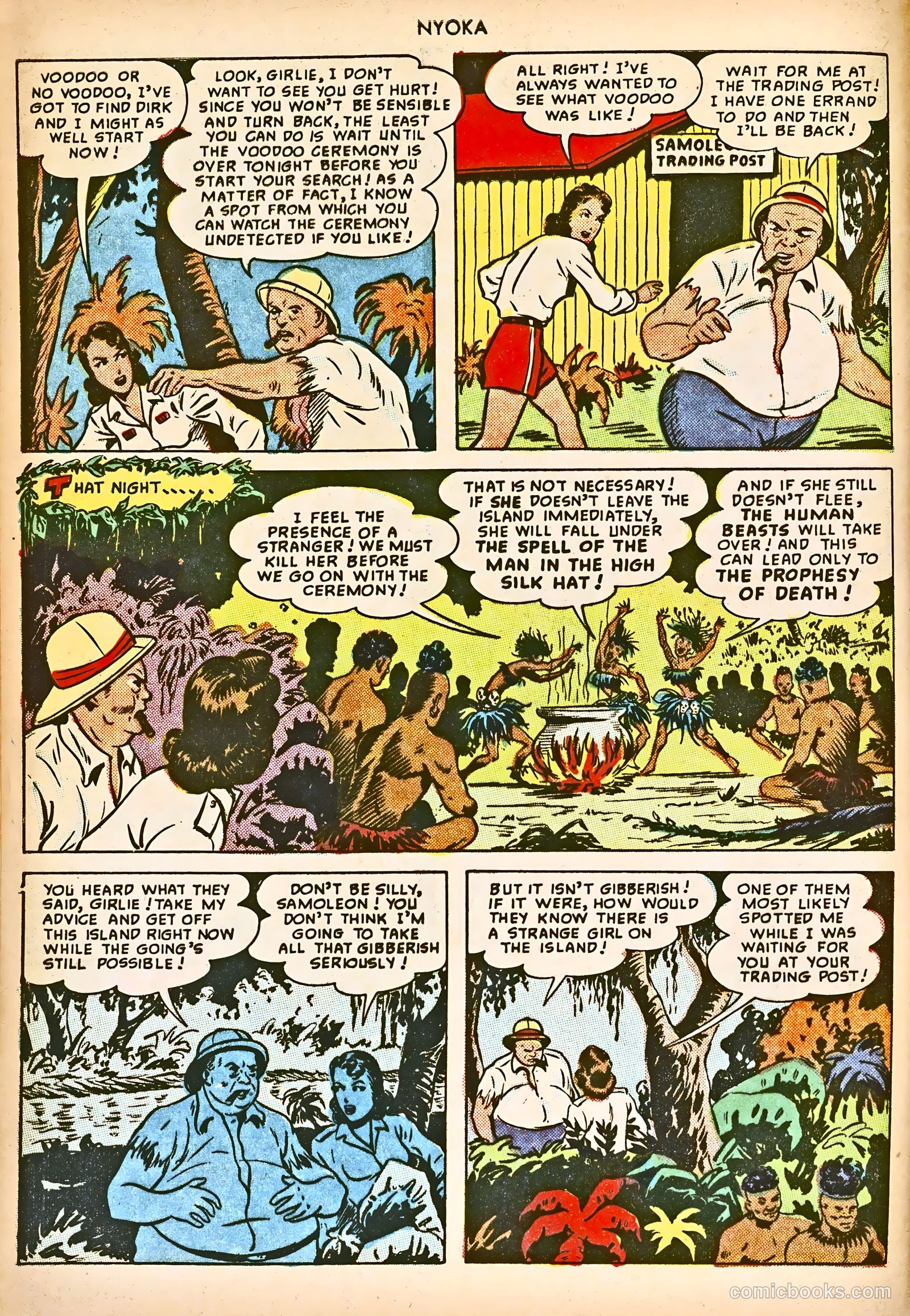 Nyoka the Jungle Girl #39 — page 8 of 52