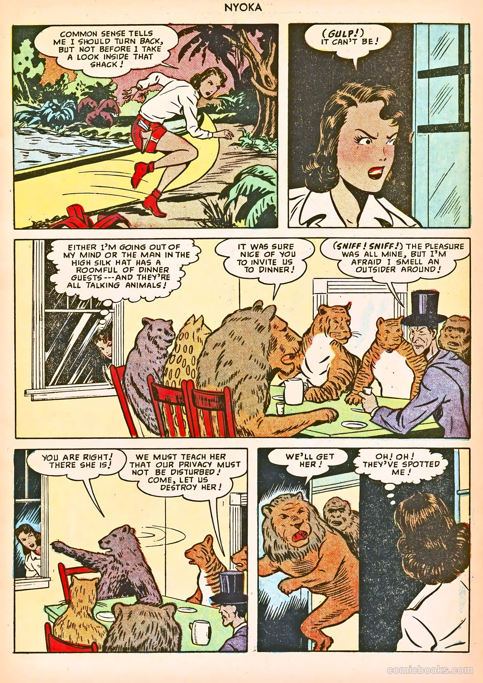 Nyoka the Jungle Girl #39 — page 11 of 52