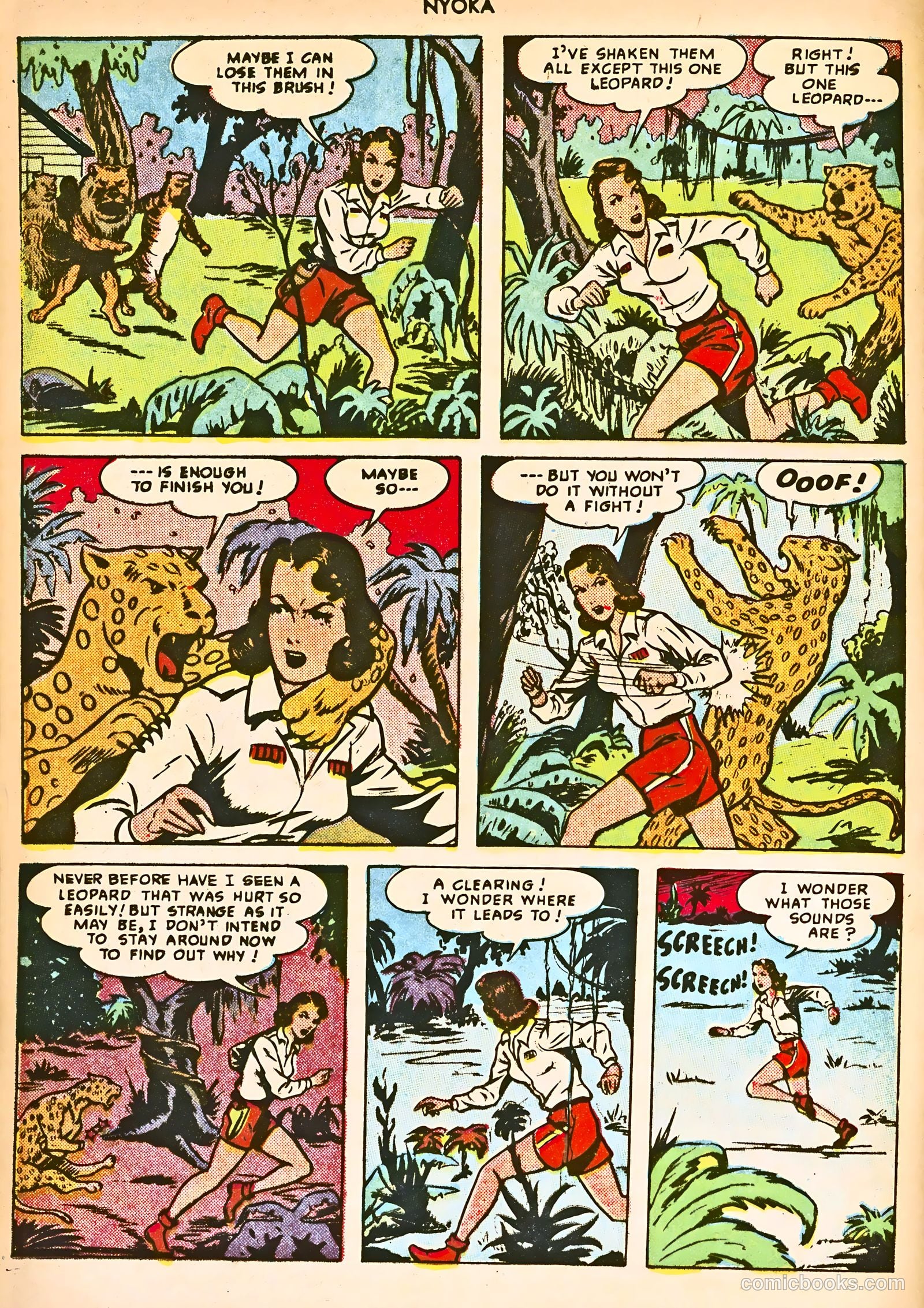 Nyoka the Jungle Girl #39 — page 12 of 52