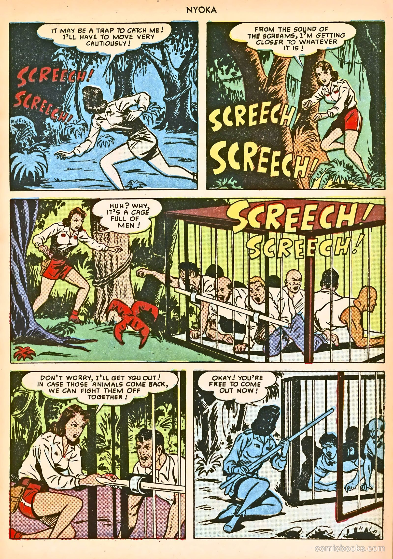 Nyoka the Jungle Girl #39 — page 13 of 52