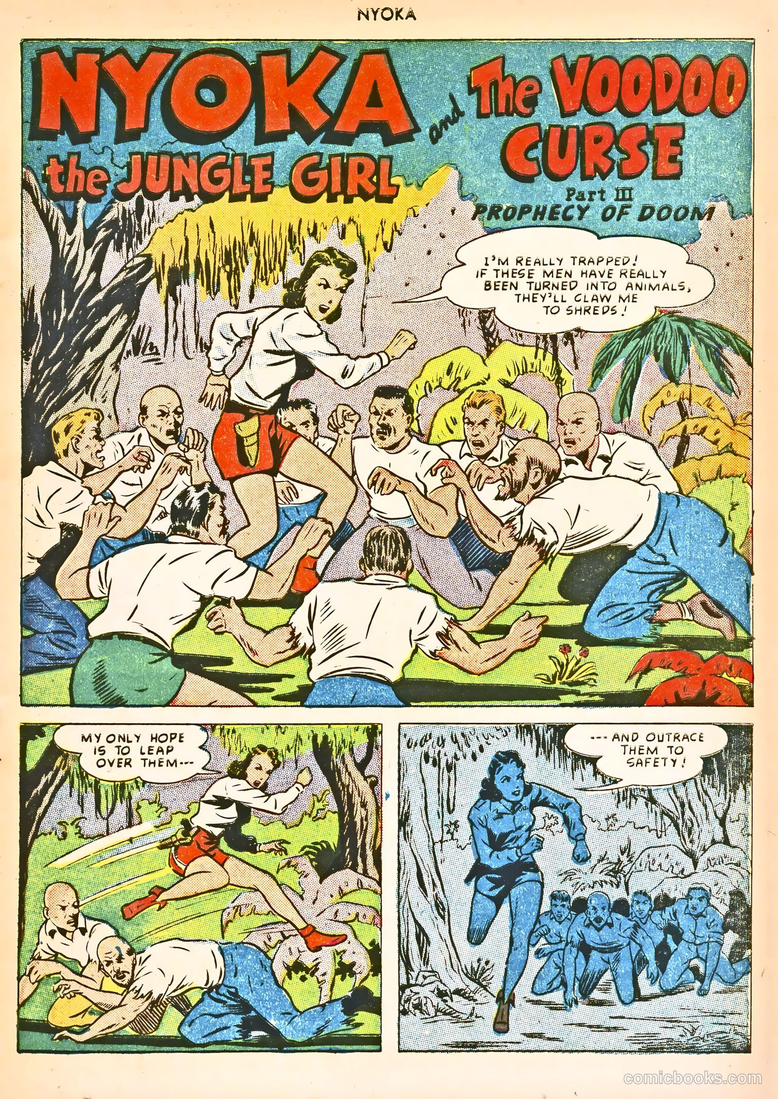 Nyoka the Jungle Girl #39 — page 19 of 52