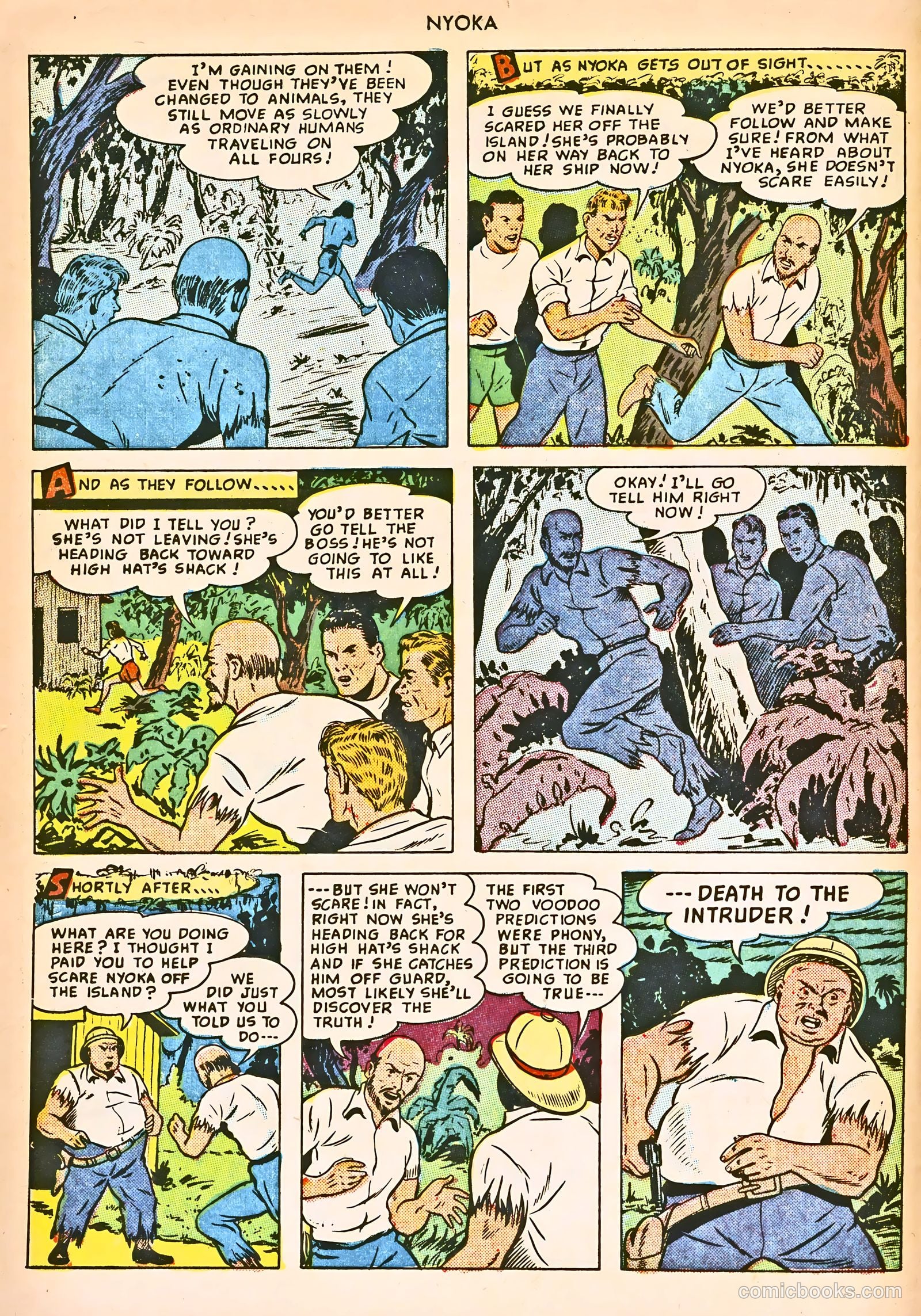 Nyoka the Jungle Girl #39 — page 20 of 52