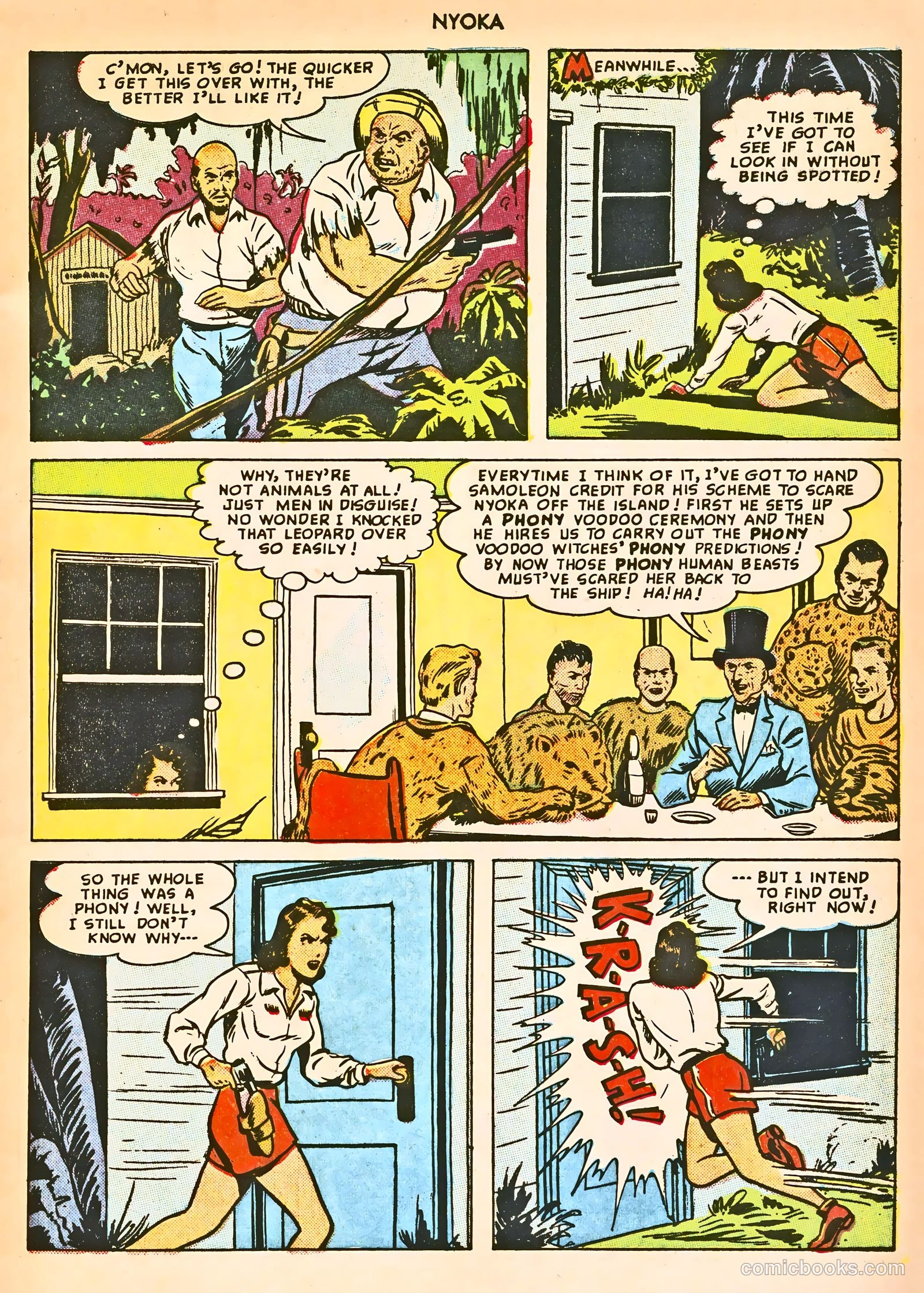 Nyoka the Jungle Girl #39 — page 21 of 52