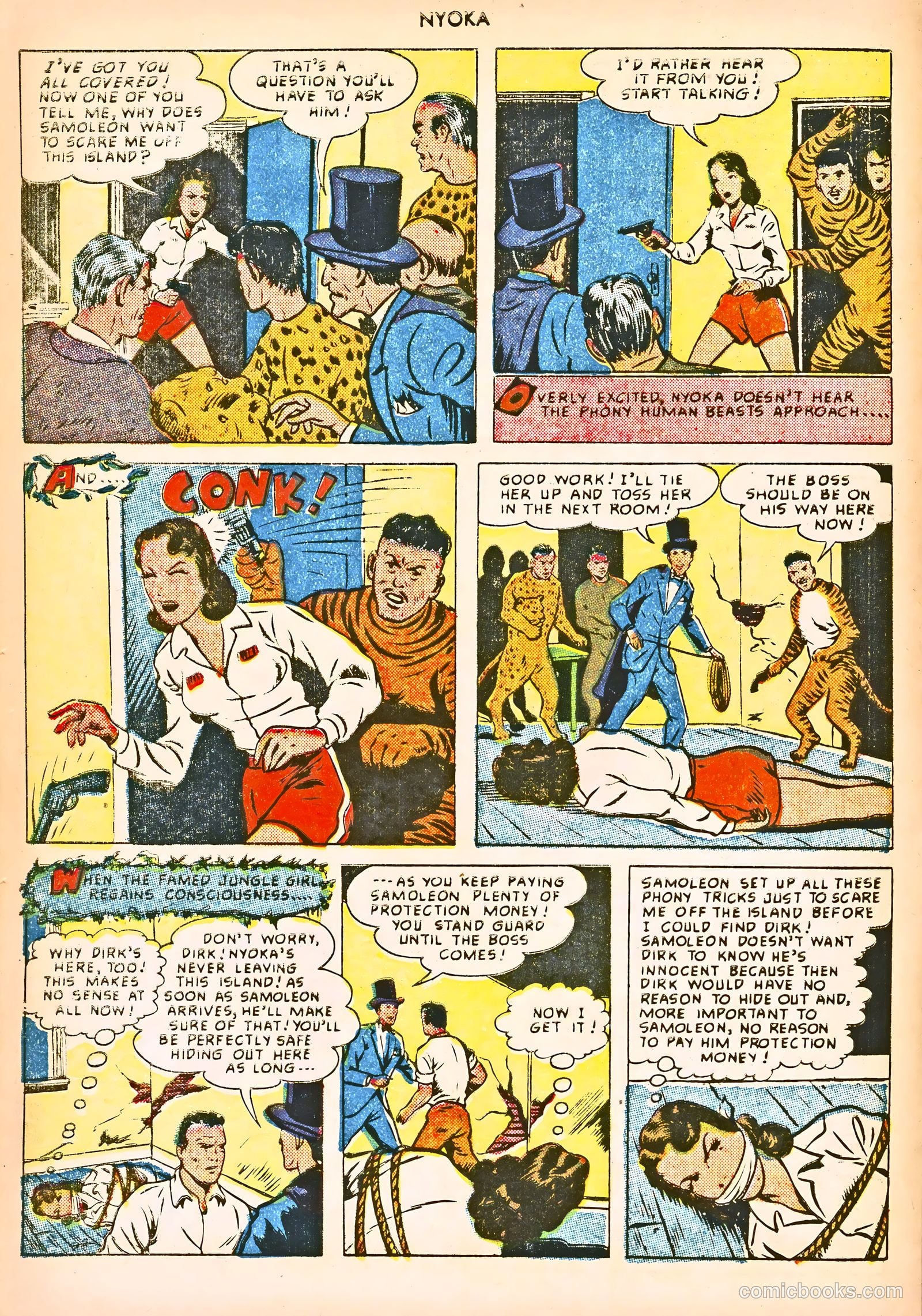 Nyoka the Jungle Girl #39 — page 22 of 52