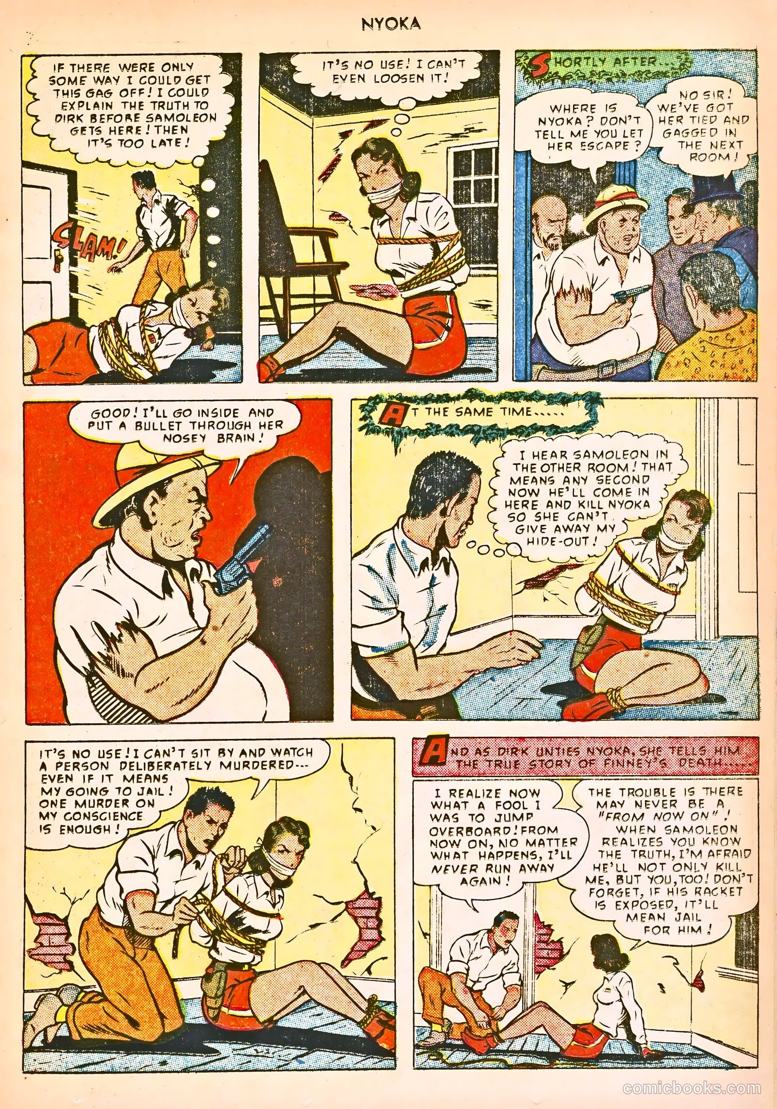 Nyoka the Jungle Girl #39 — page 23 of 52